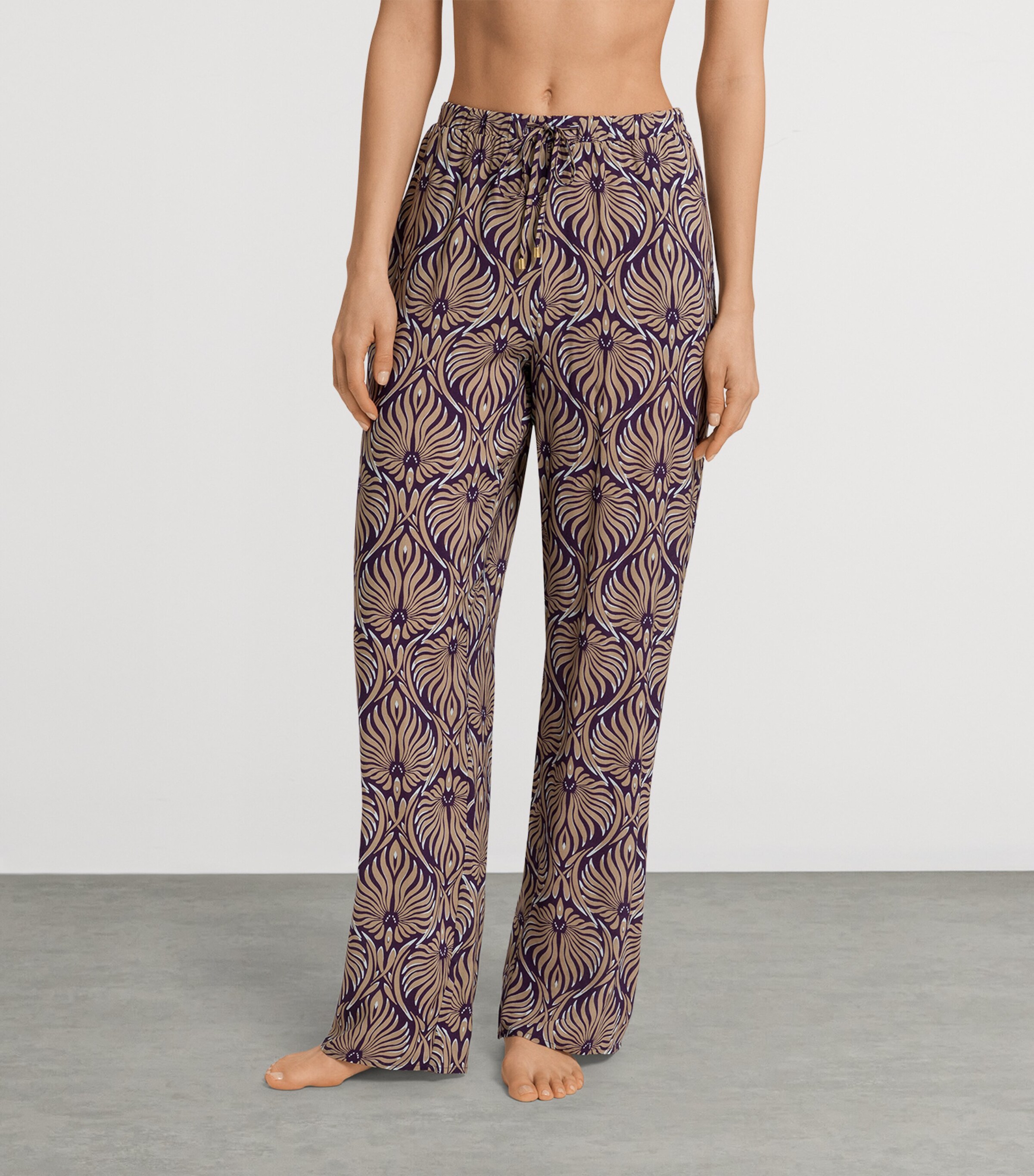 Hanro Damask Pyjama Trousers | Women Clothing | Nightwear | Pyjamas | Loungewear | Lounge Bottoms | Designers | Hanro Hanro Damask Pyjama Trousers | Women Clothing | Nightwear | Pyjamas | Loungewear | Lounge Bottoms | Designers | Hanro