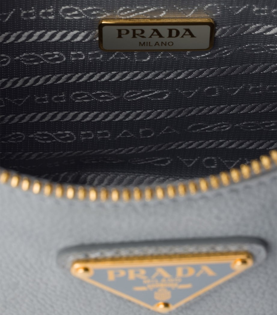 Prada Leather Re-Edition 2005 Shoulder Bag Light Blue Image 4