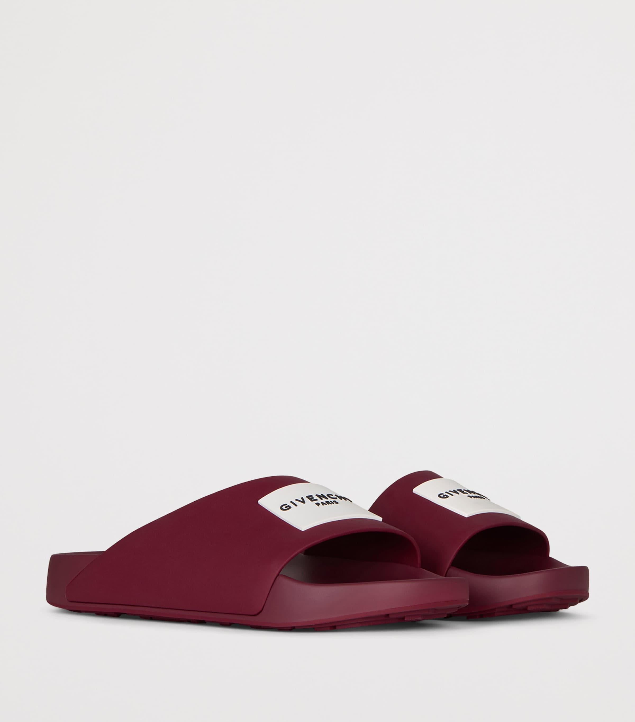 Givenchy Logo Slides Red Cherry Image 2