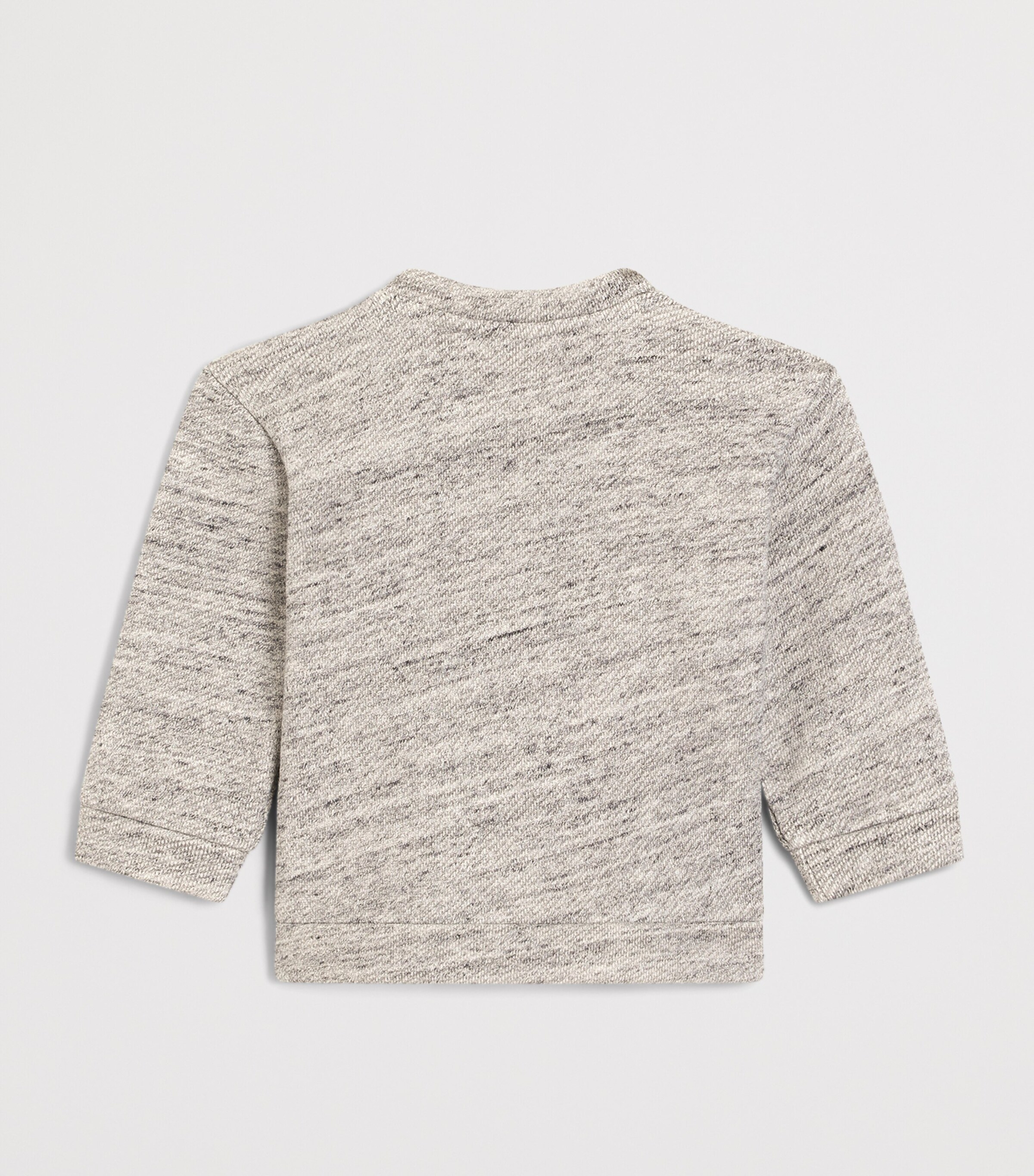 Dolce&Gabbana Kids Cotton Logo Sweatshirt (3-30 Months) Melange Grey Image 2