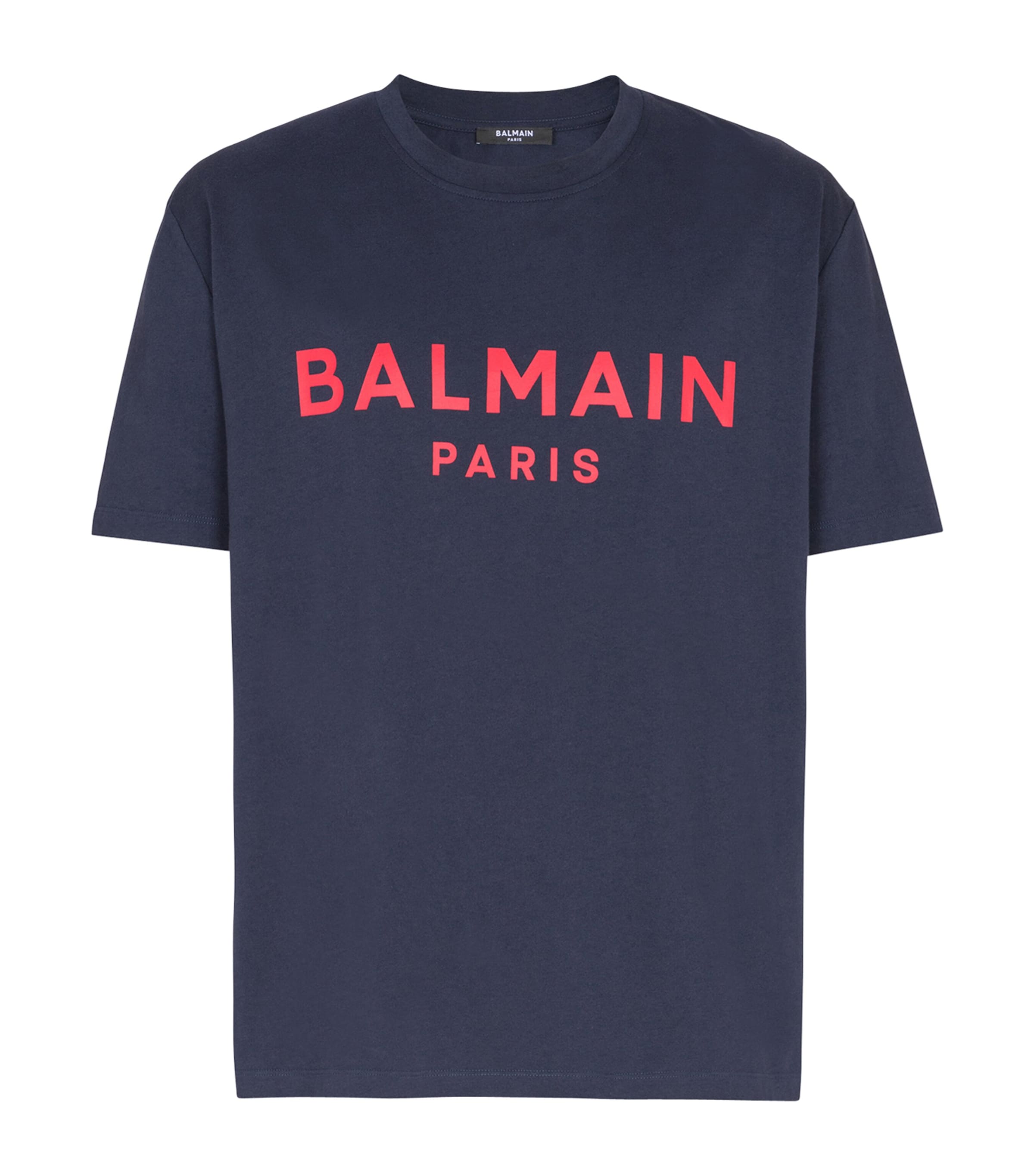Balmain Cotton Logo Print T-Shirt | Harrods US