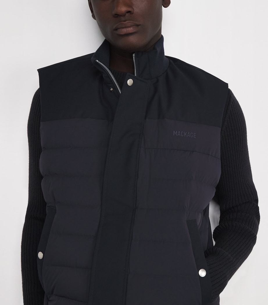 Down Brody Gilet NAVY A Image 6
