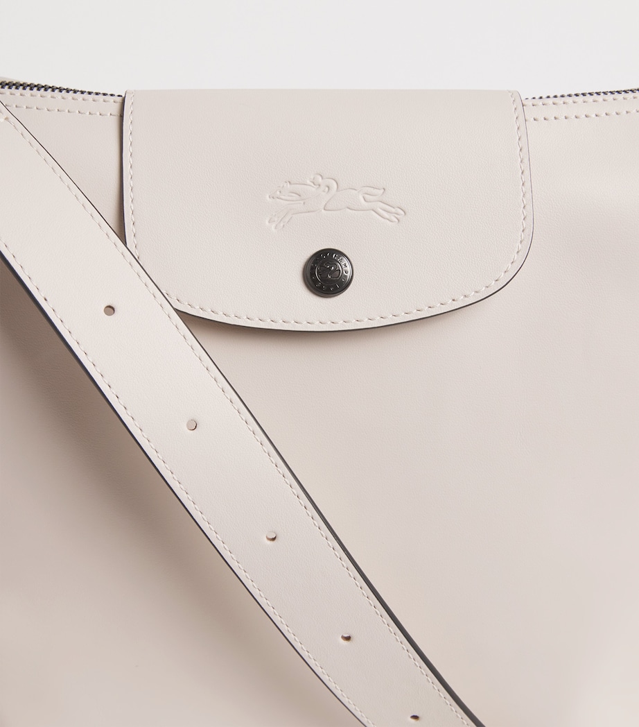 Large Leather Le Pliage Xtra Tote Bag 555 PAPER Image 6