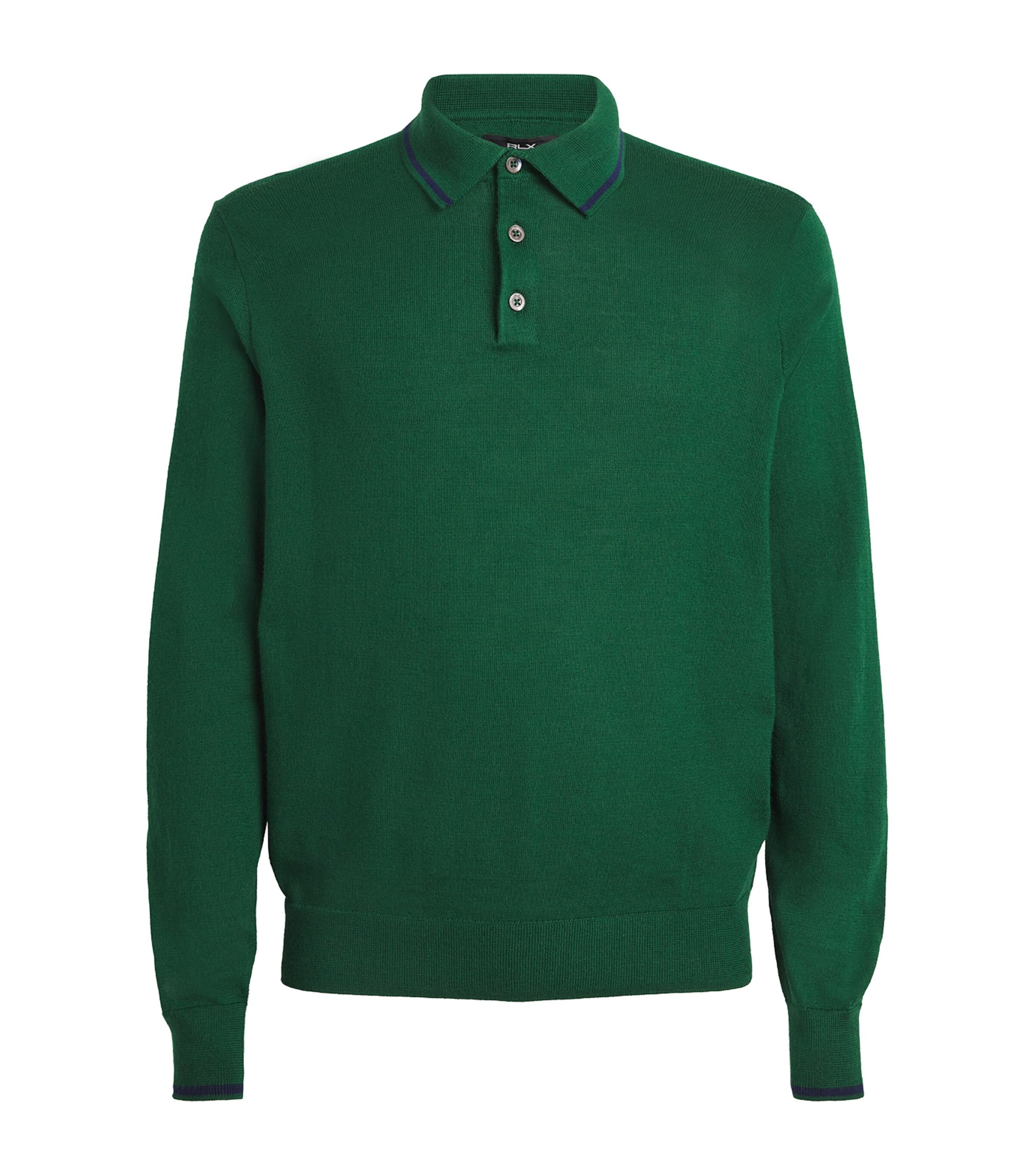 RLX Ralph Lauren COOLMAX Long Sleeve Polo Sweater Harrods UK