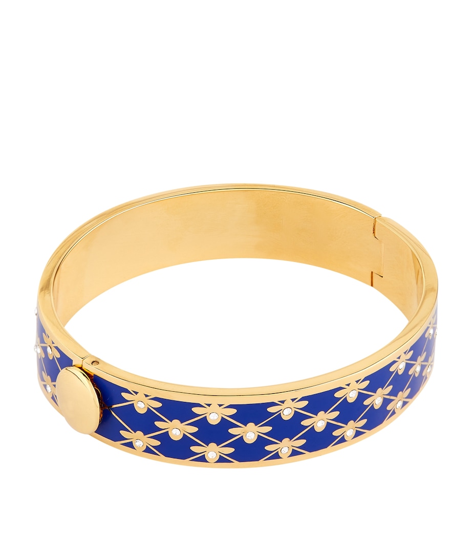 Bee Trellis Bangle BLUE/GOLD Image 2
