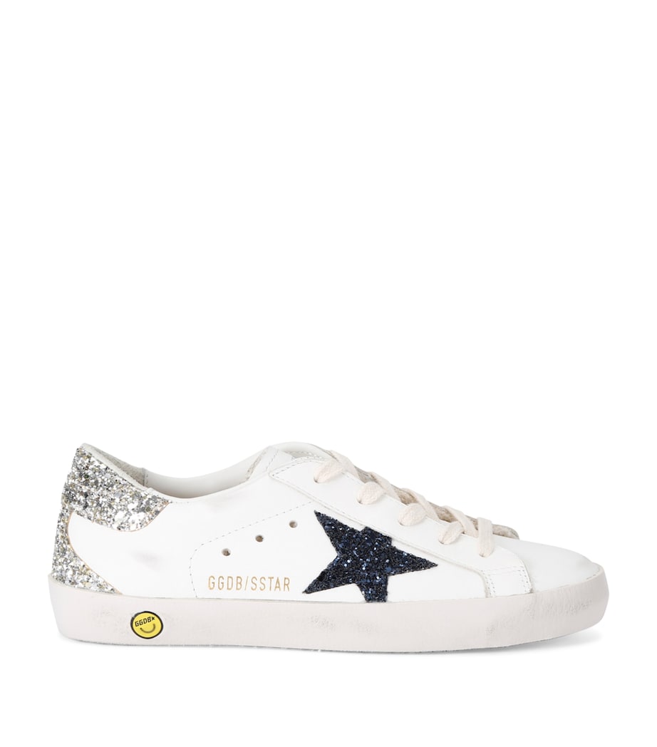 Leather Super-Star Sneakers WHITE/NAVY Image 1
