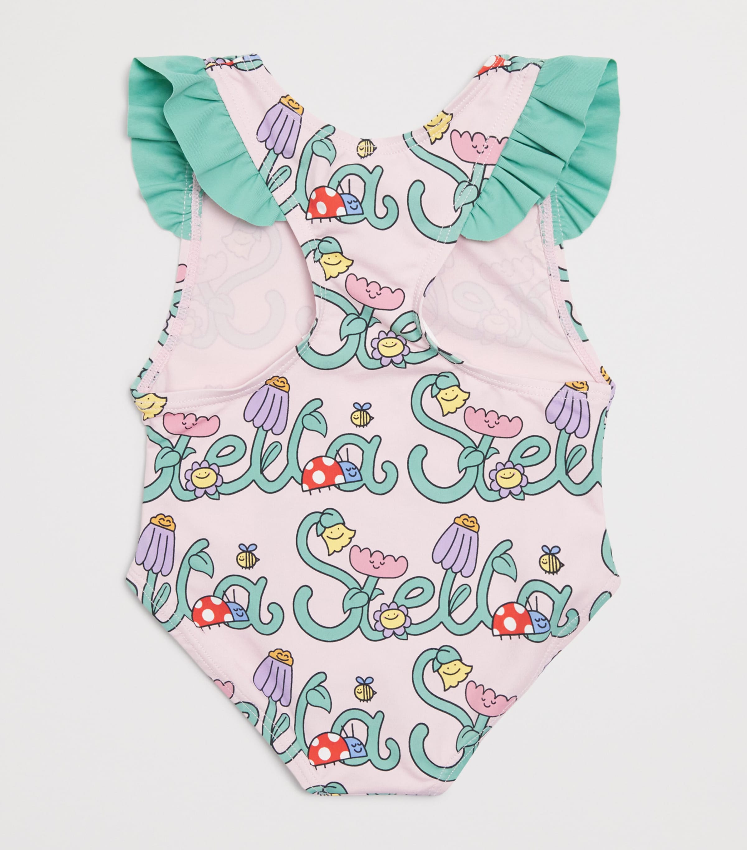 Vine Print Swimsuit (3 Months - 3 Years) 51RMCROSA/MULTICOLOR Image 2