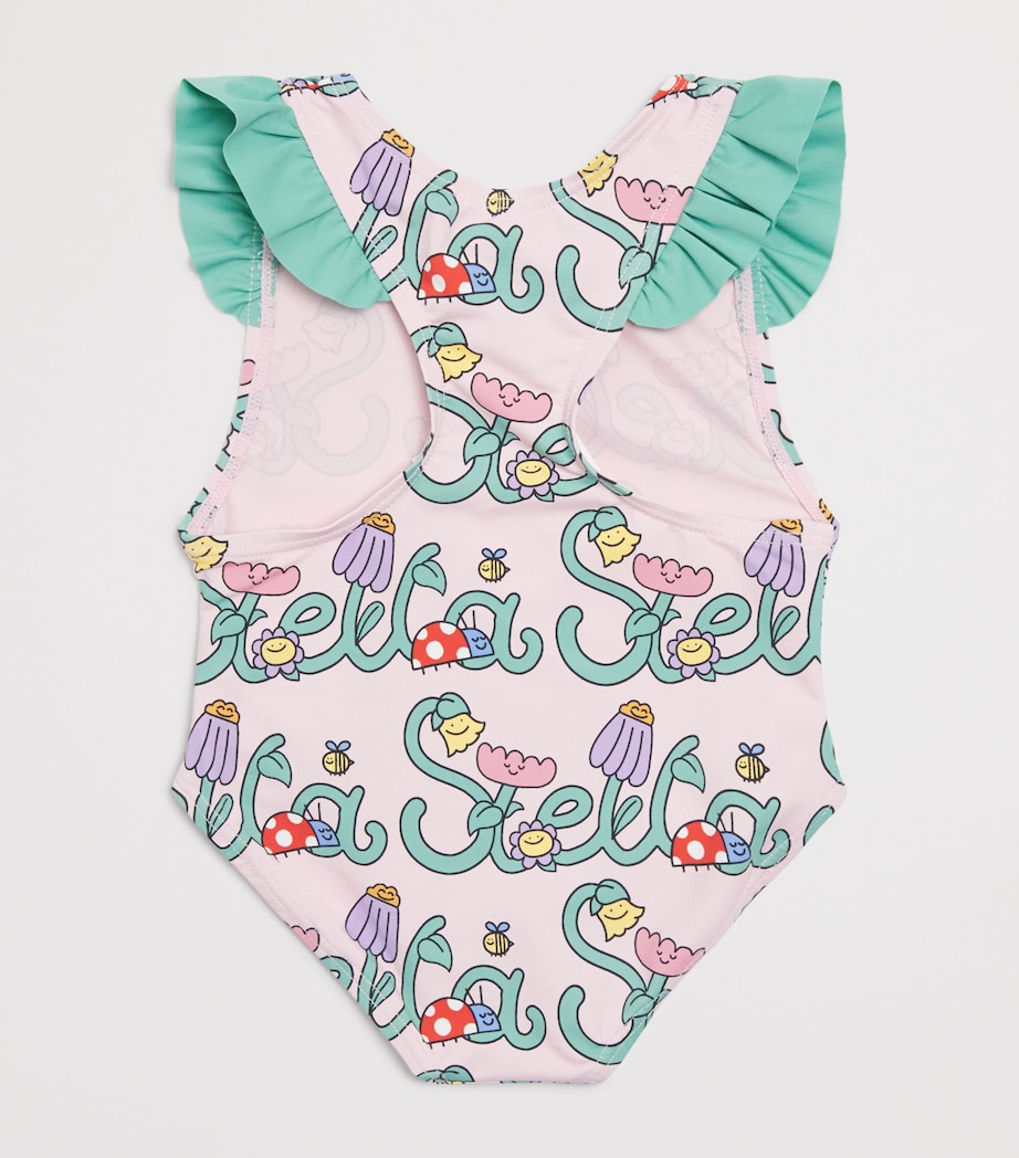 Vine Print Swimsuit (3 Months - 3 Years) 51RMCROSA/MULTICOLOR Image 2