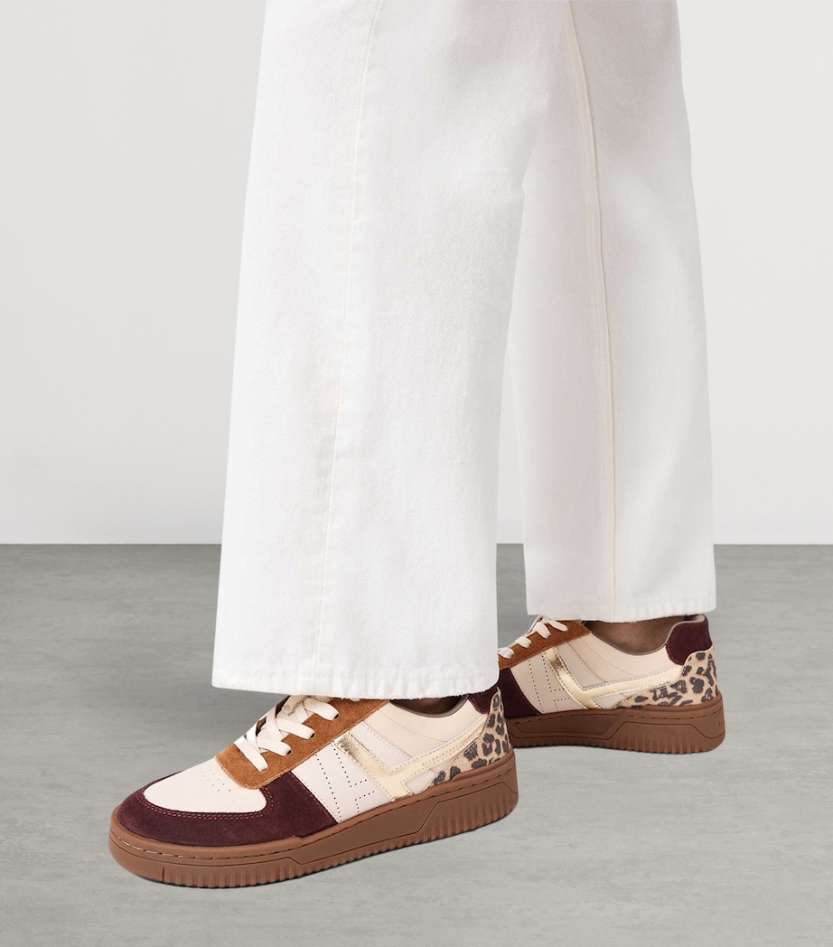 Suede Vix Sneakers TITAN RED/BROWN Image 2