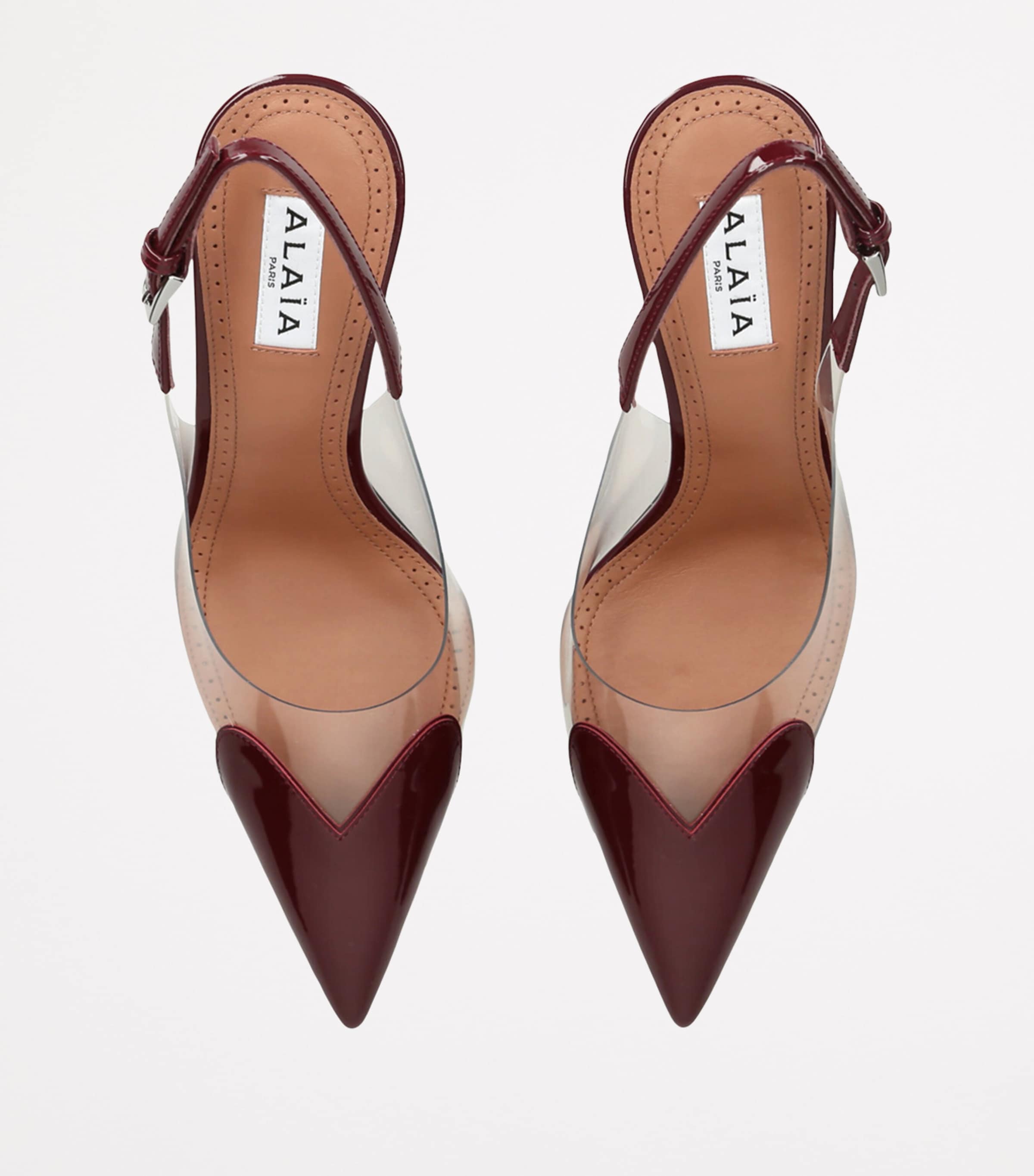 Coeur Slingback Pumps 90 WINE Image 4