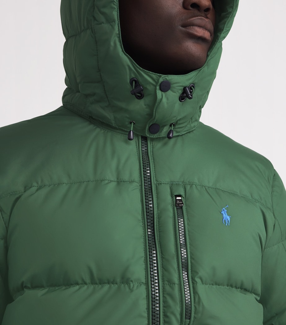 Water-Resistant Down Gorham Puffer Jacket GREEN Image 6