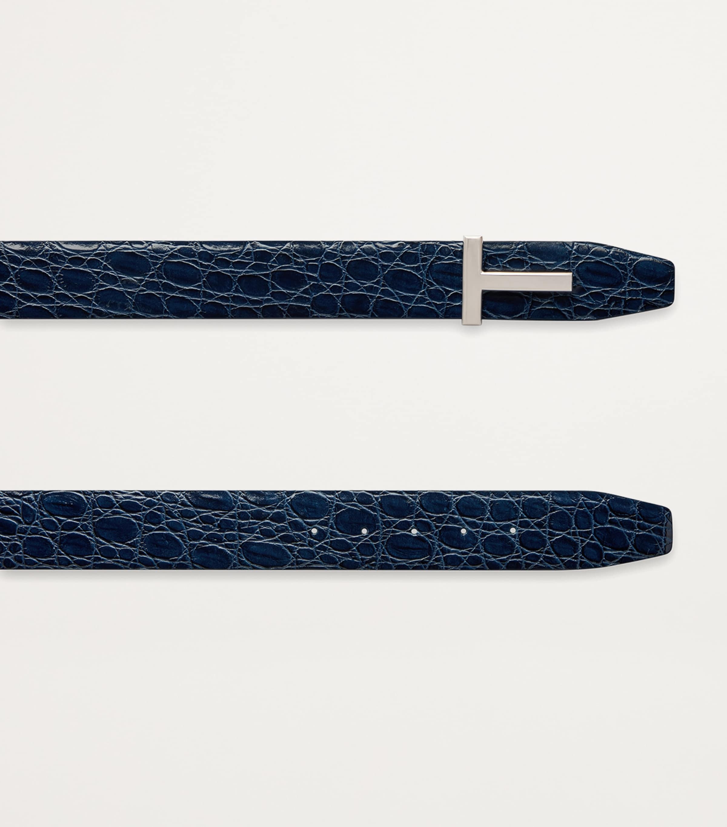 Leather Reversible T Icon Belt 1L002 Image 2