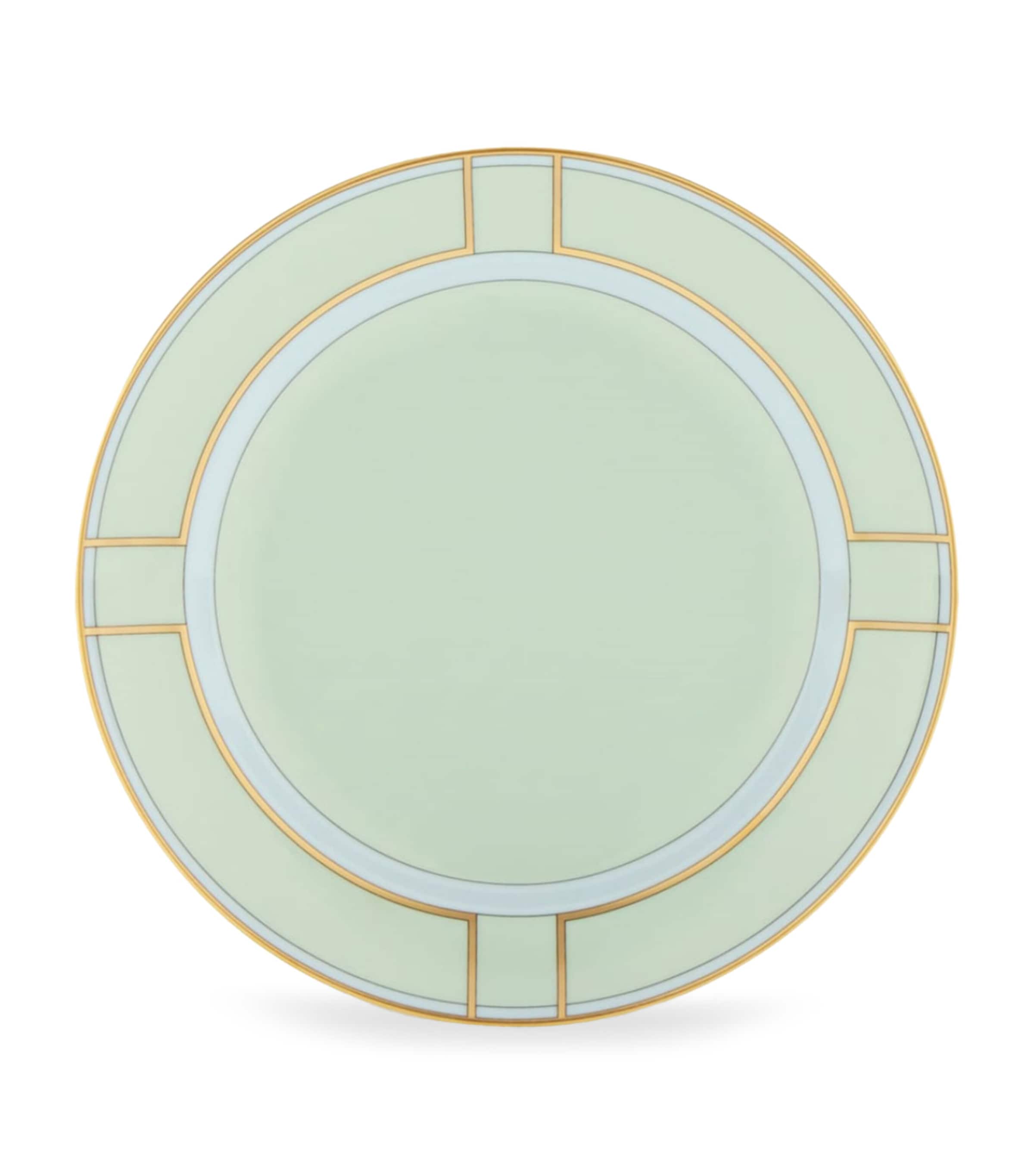 Porcelain Colonna Diva Verde Dessert Plate (20cm) G00134900 Image 1