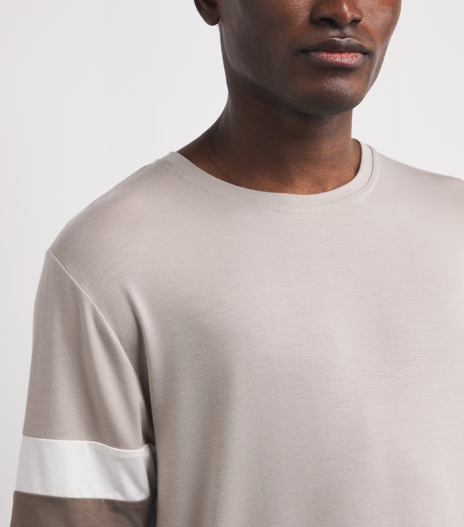 Duo-Panel T-Shirt DESERT/CALICO/UMBER Image 6