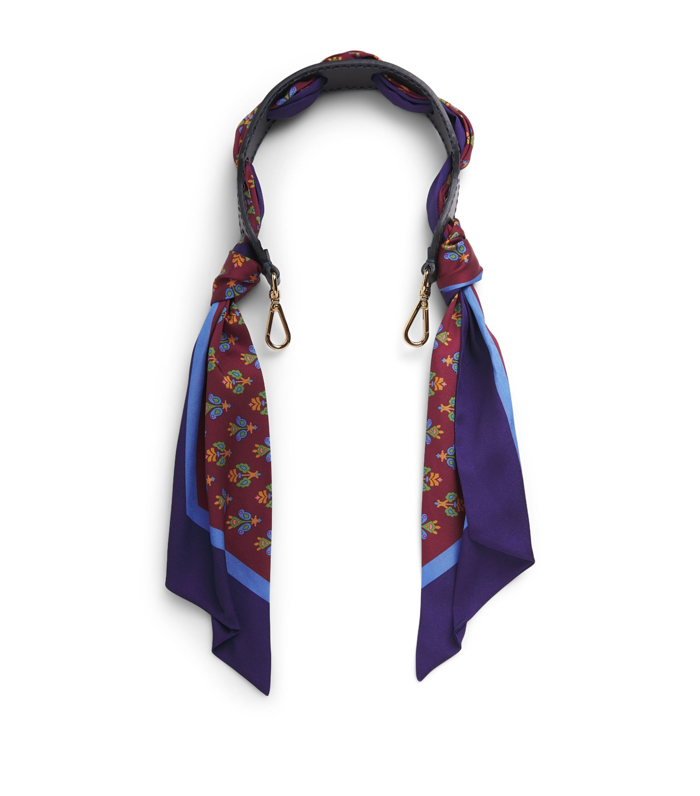 Etro Scarf Bag Handle Print/bordx Bs Image 1