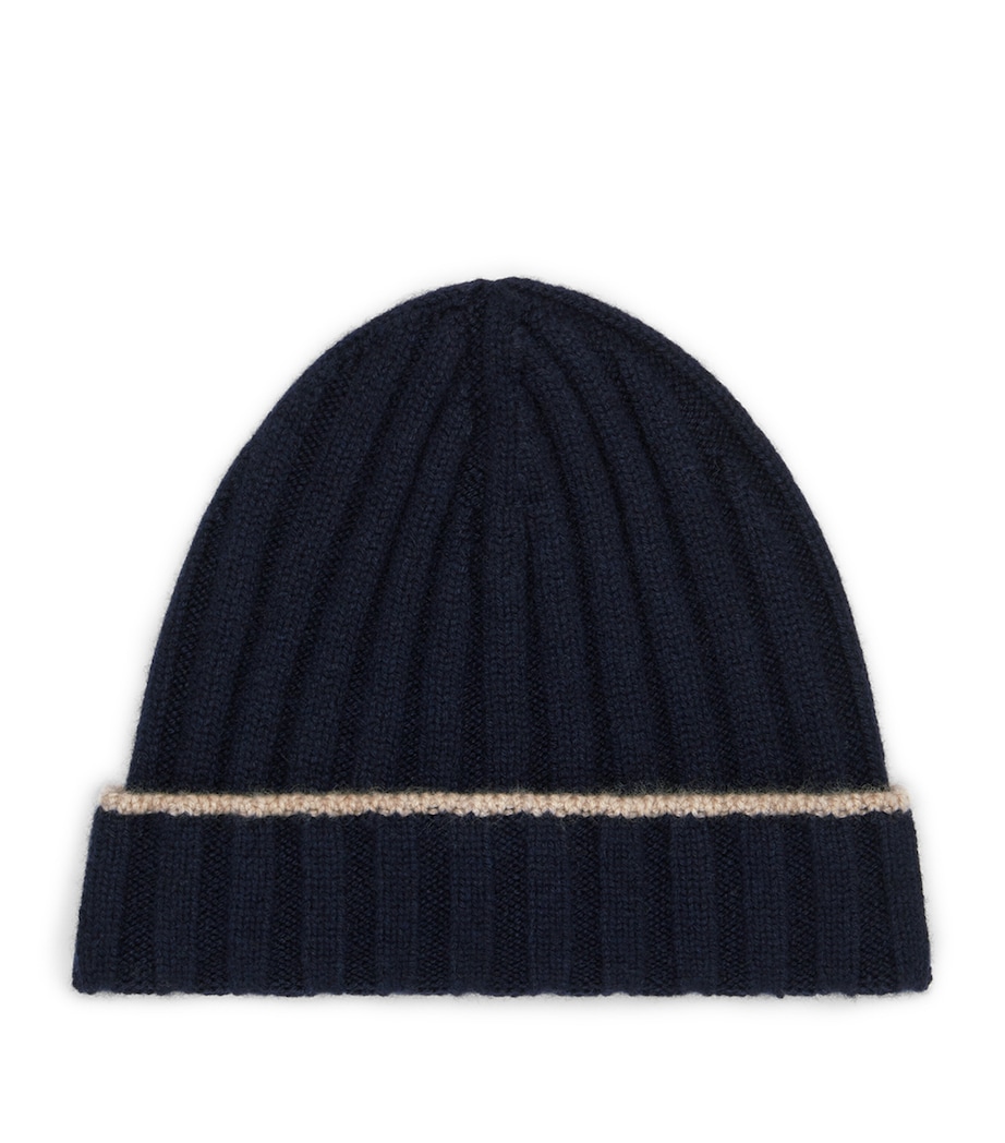 Cashmere Ribbed Beanie CU715 Image 1