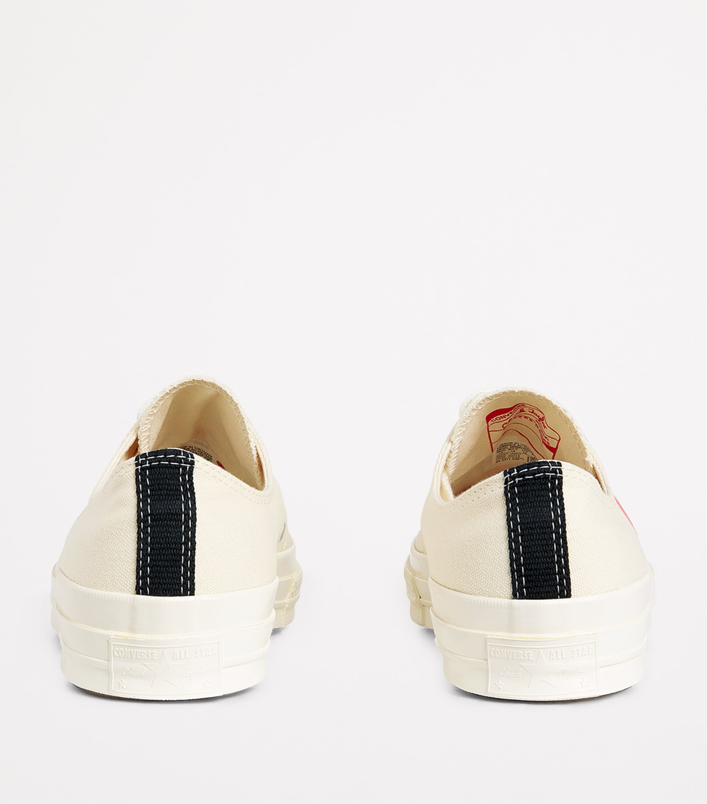 x Converse Heart Chuck Taylor All Star '70 Low-Top Sneakers WHITE Image 4