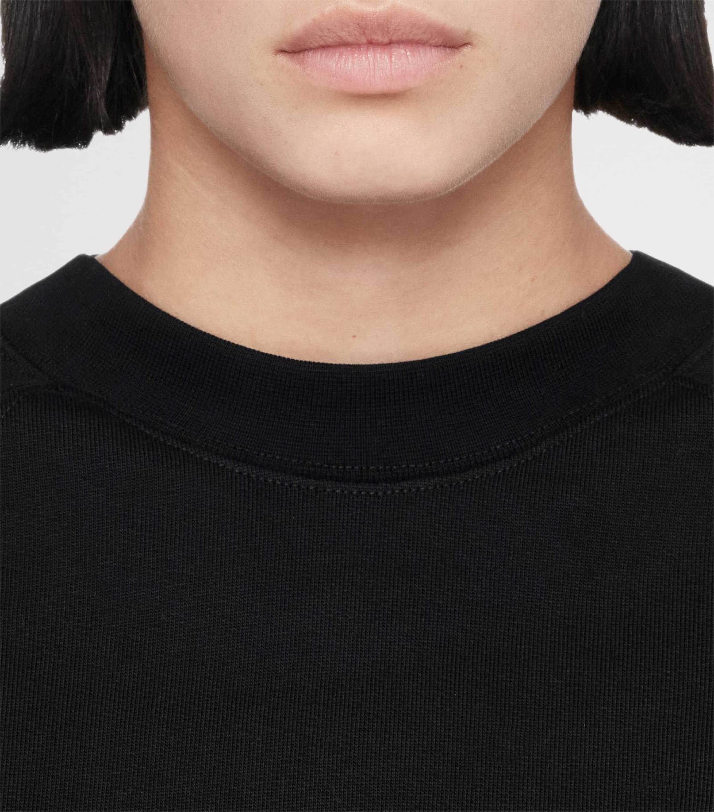 AllSaints Womens Lily Sweatshirt Jet Black Image 5