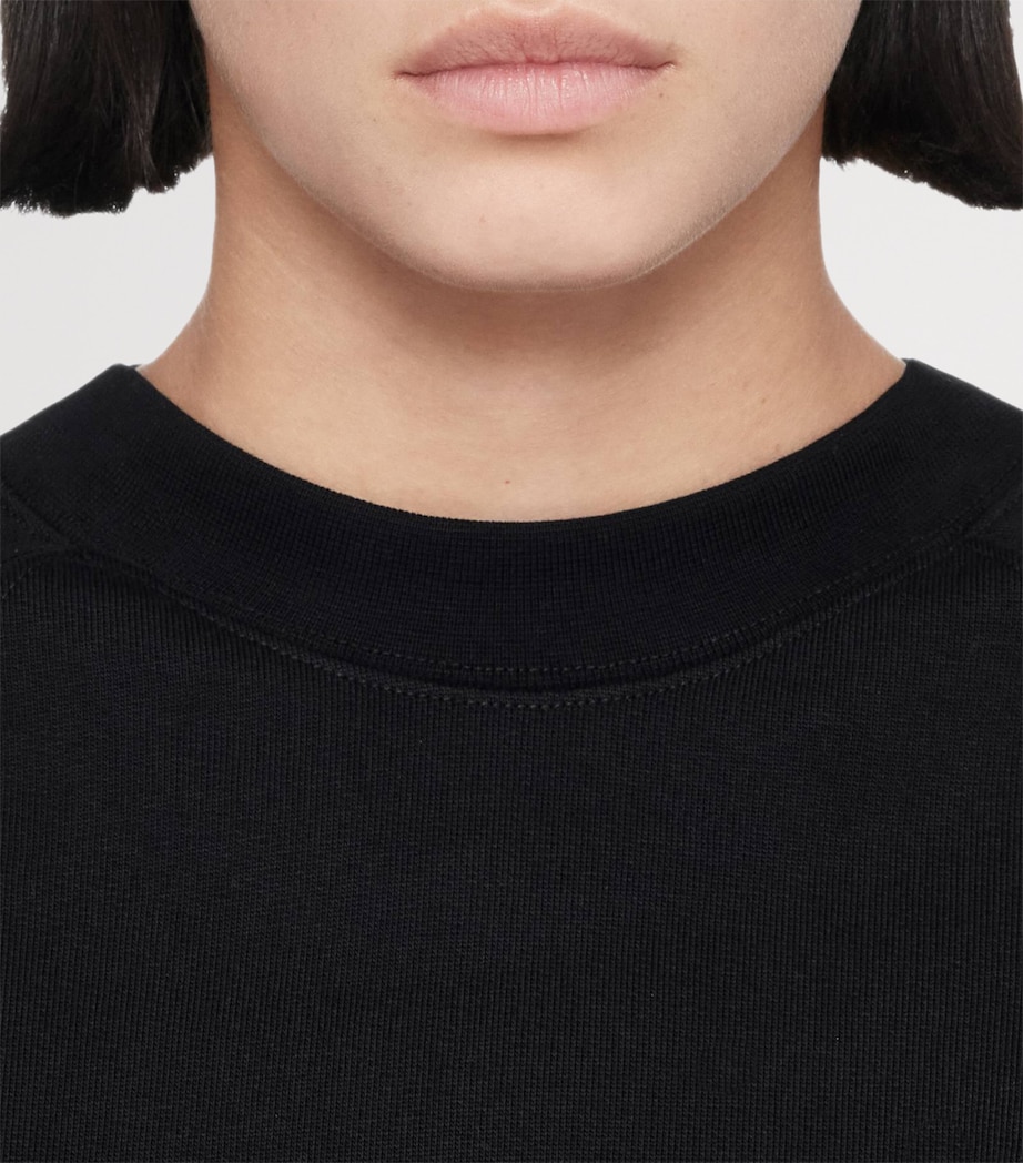 AllSaints Womens Lily Sweatshirt Jet Black Image 5