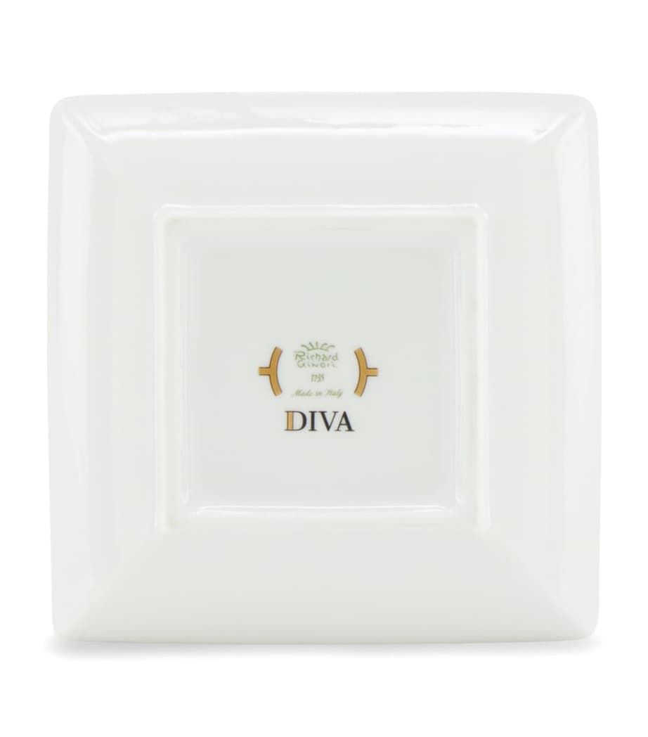 Porcelain Colonna Diva Square Change Tray (13.5cm) G00134901 Image 3