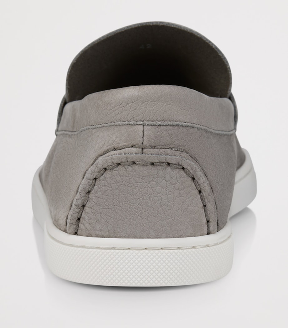 Christian Louboutin Chambeliboat Leather Boat Shoes Image 5