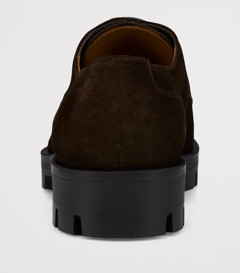 Davisol Lion Suede Derby Shoes 7164 Image 3