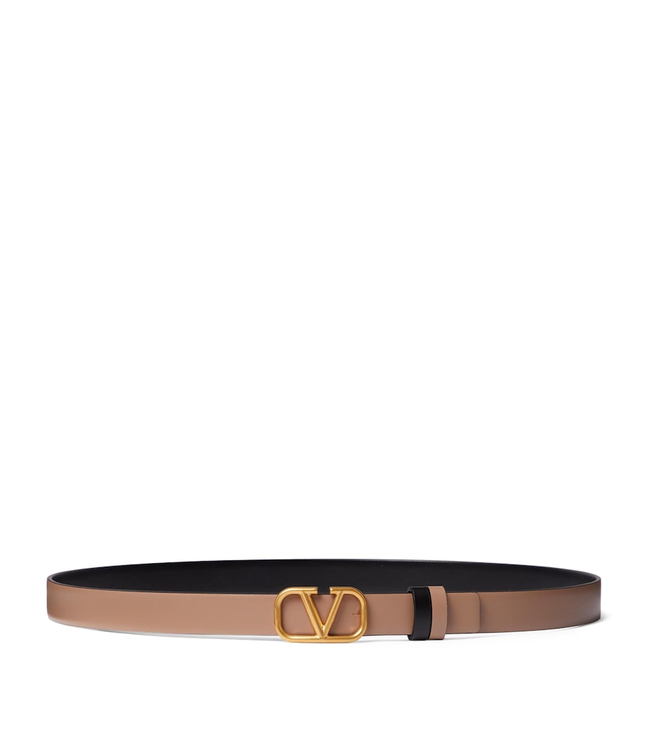 Valentino Garavani Reversible Slim VLOGO Signature Belt Image 1