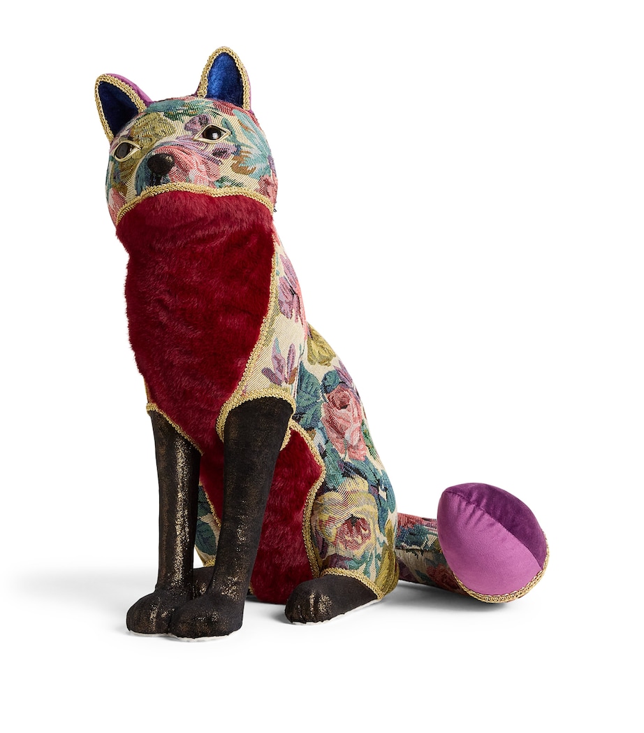 Sitting Fox Ornament (51cm) BURG Image 1