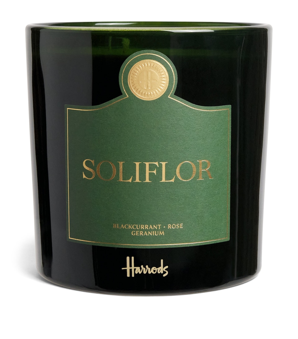 Harrods Soliflor Scented Candle (700g) Ivory