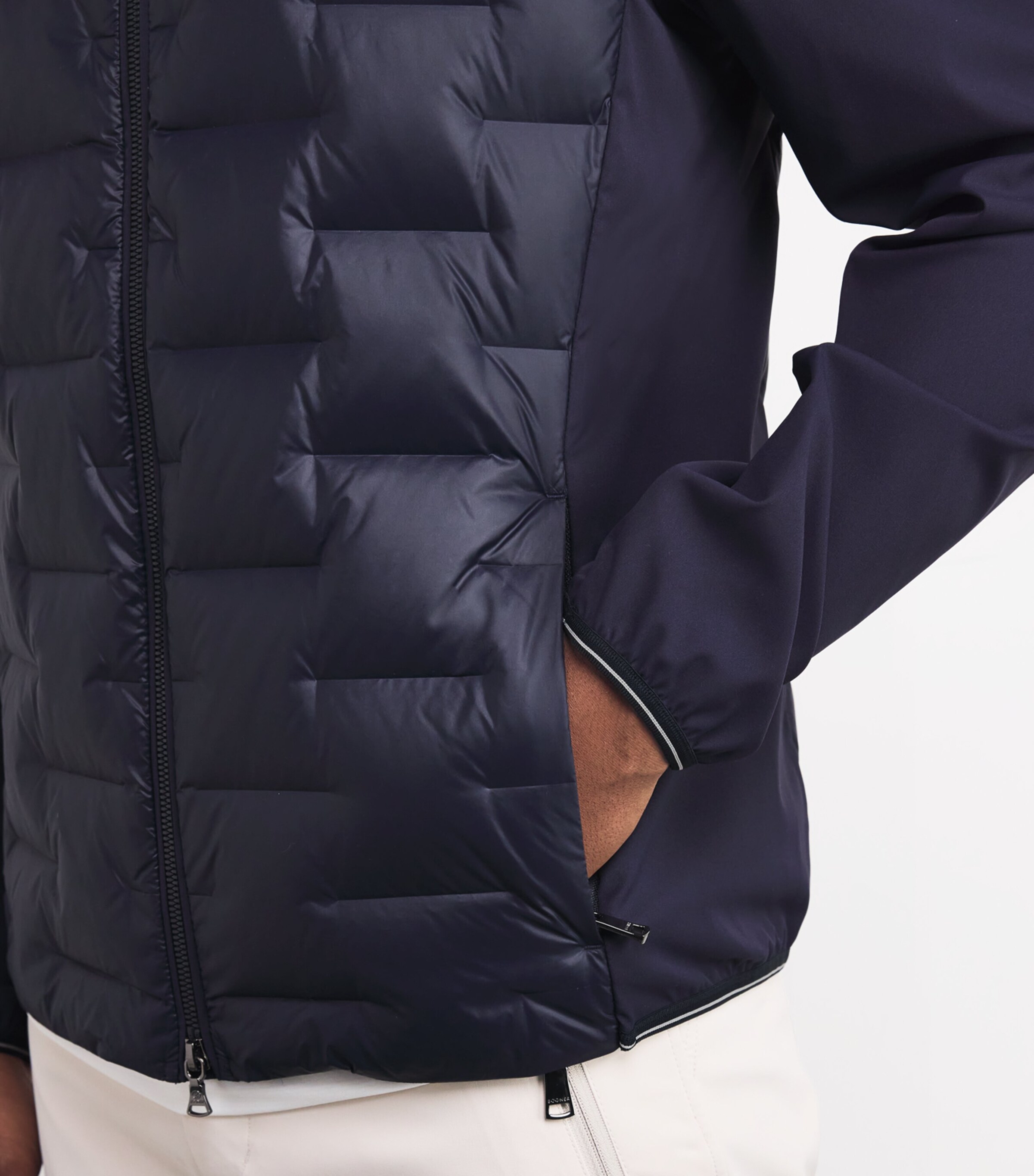 Down Hybrid Dardan Jacket 464 NAVY Image 6