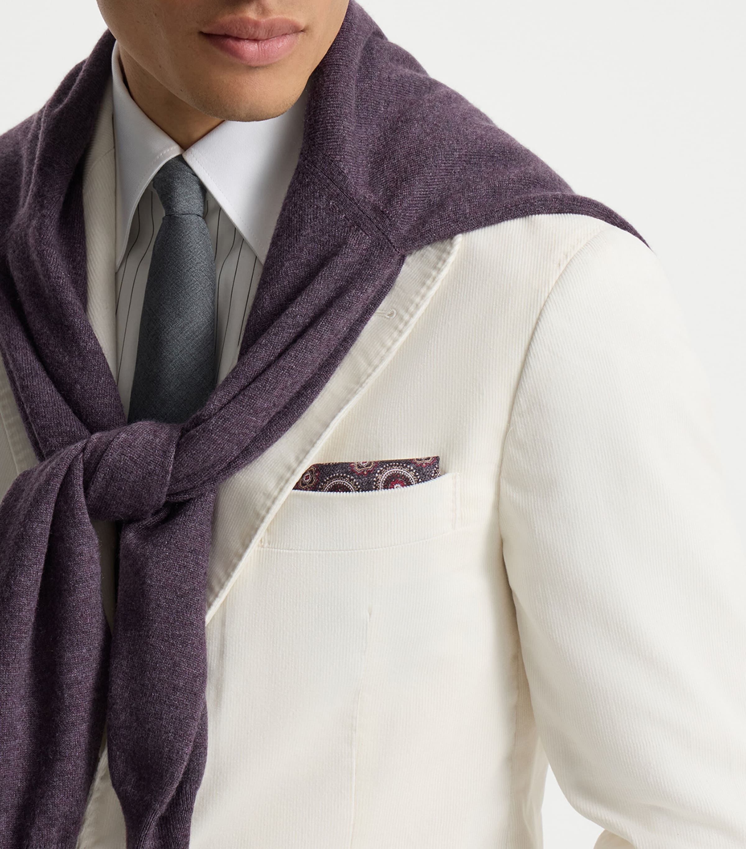 Brunello Cucinelli Silk Pocket Square Image 2