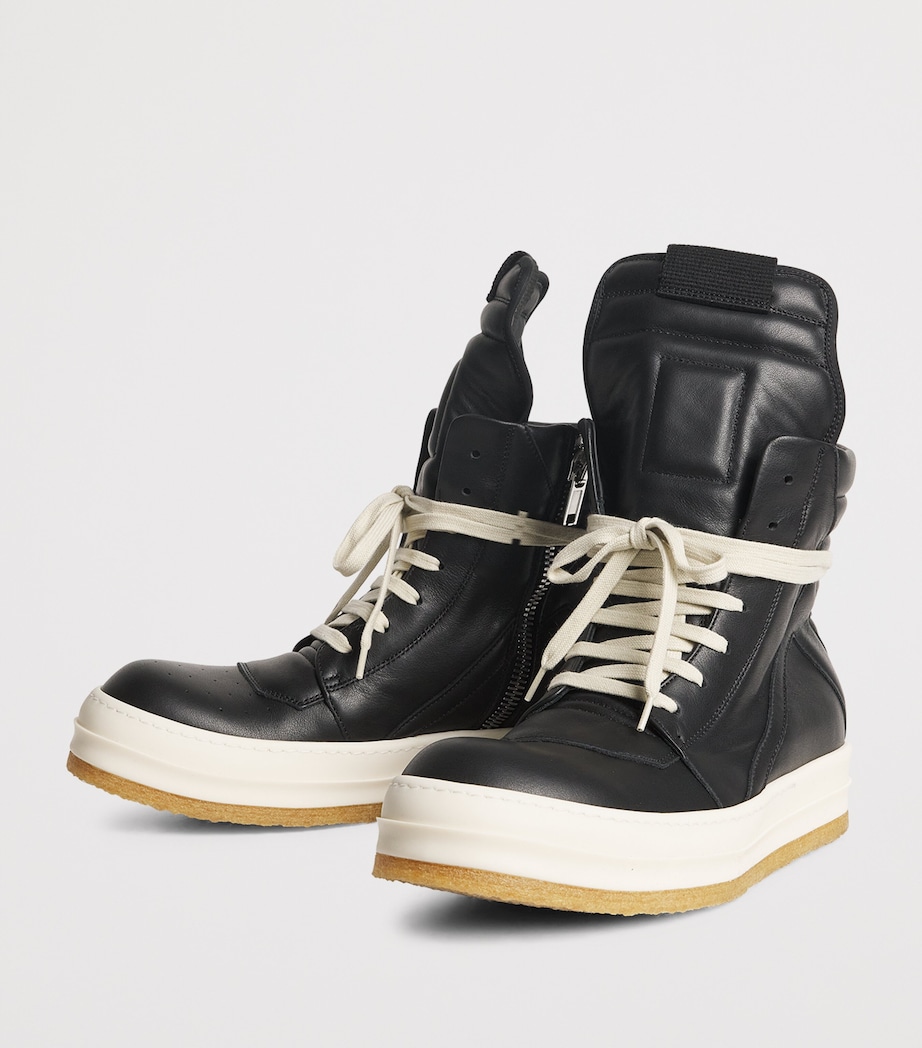 Geobasket High-Top Sneakers BLACK/MILK Image 3