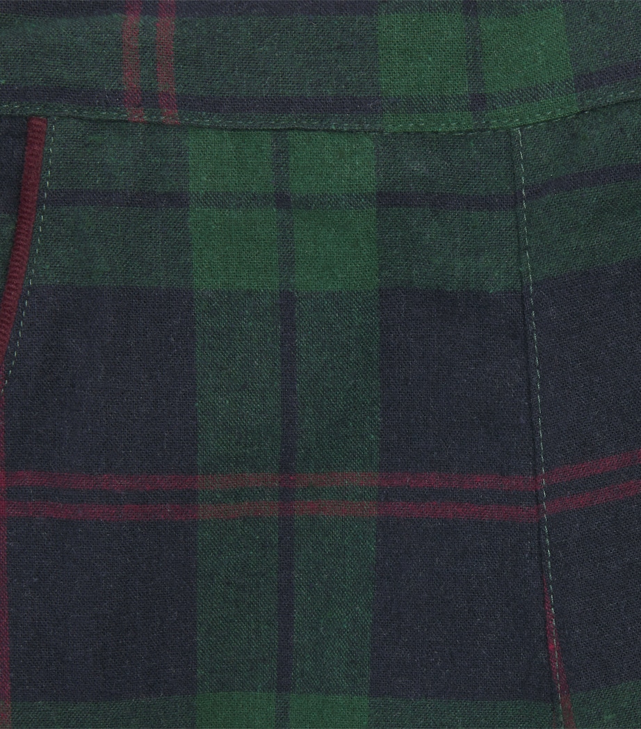 Eleanor Charles Tartan Trousers (3 Months-4 Years) Ng Image 2