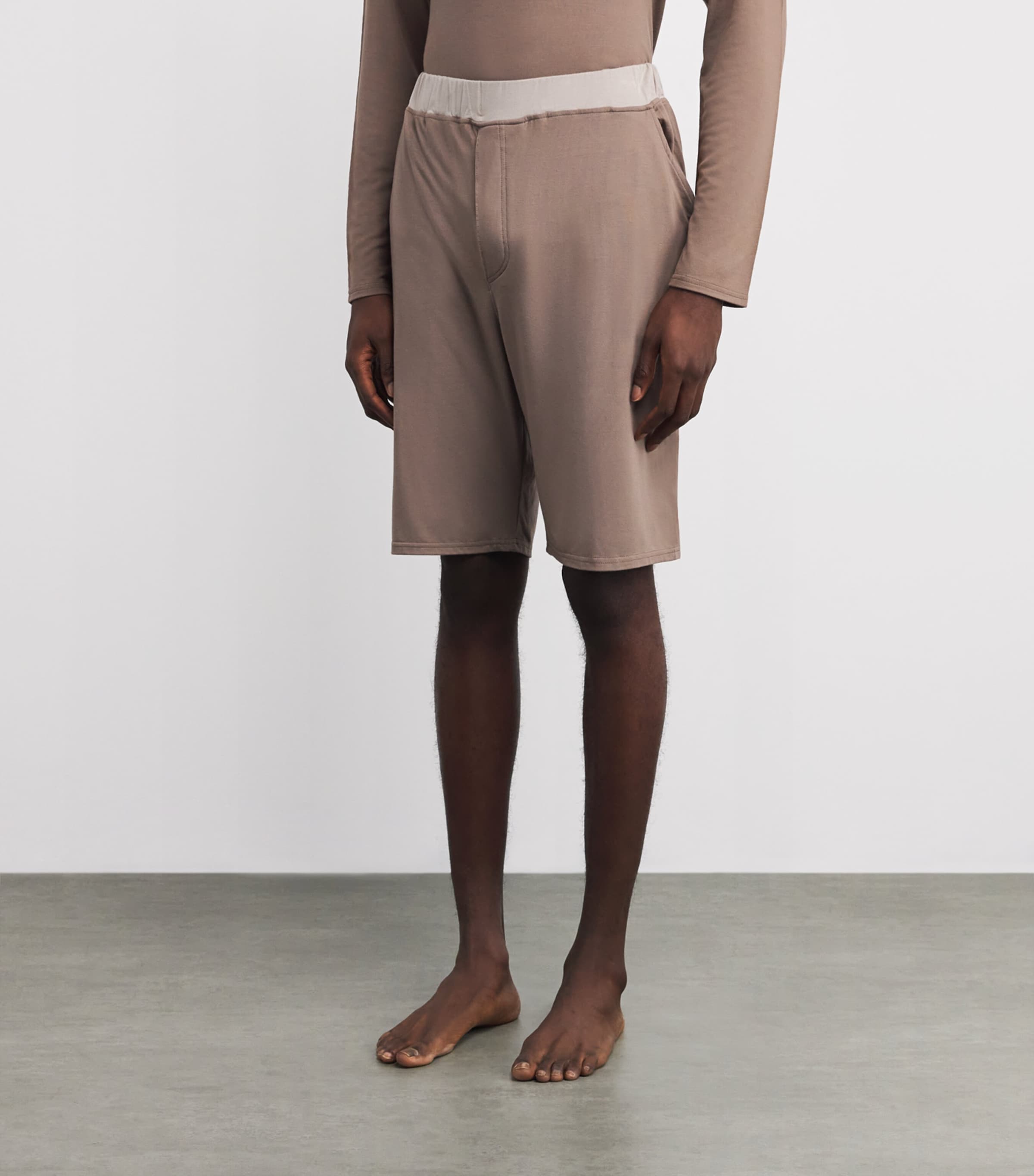 Two-Tone Lounge Shorts UMBD UMBER/ DESERT Image 3