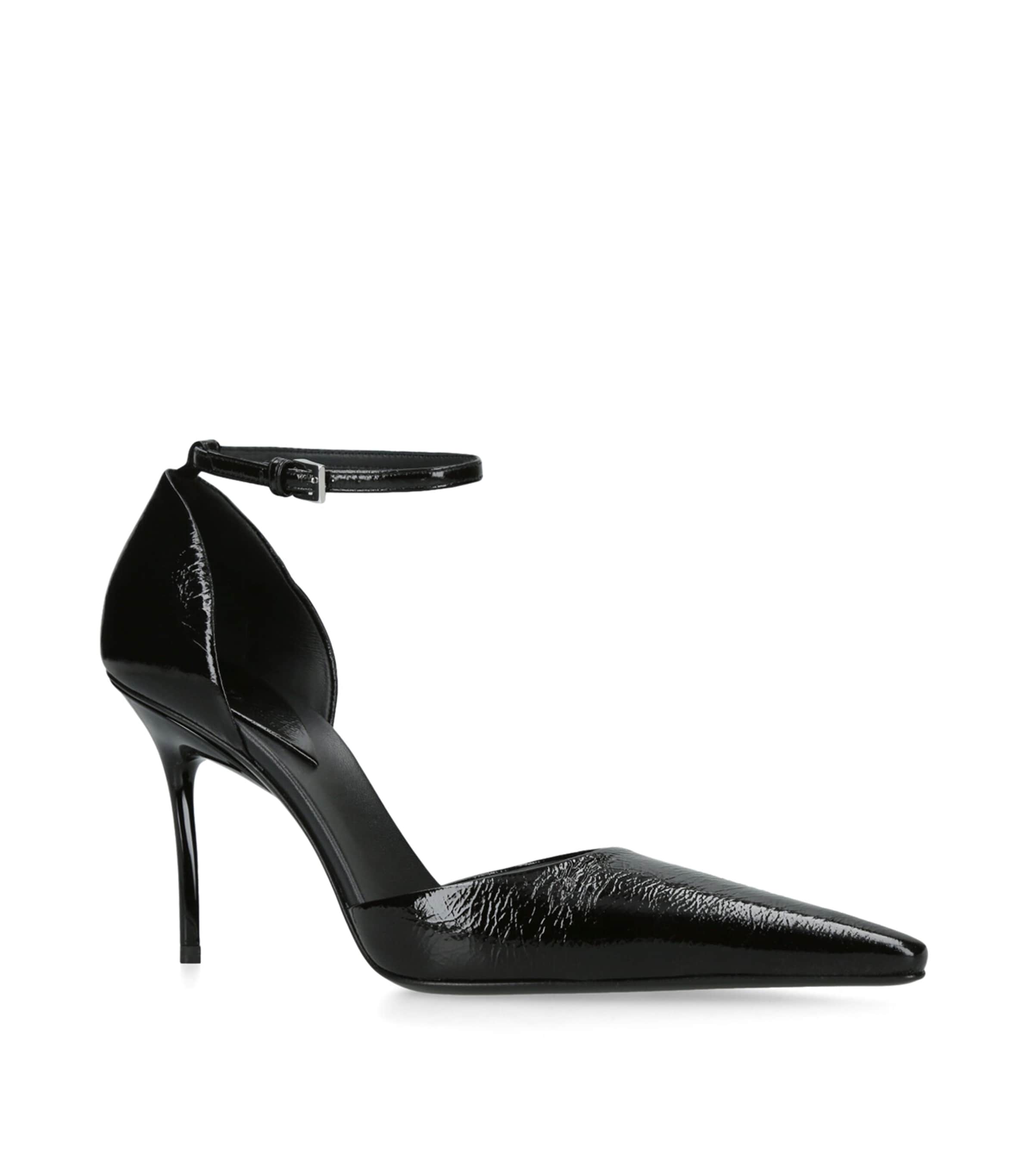 Patent Leather D’Orsay Pumps 90 BLACK Image 3