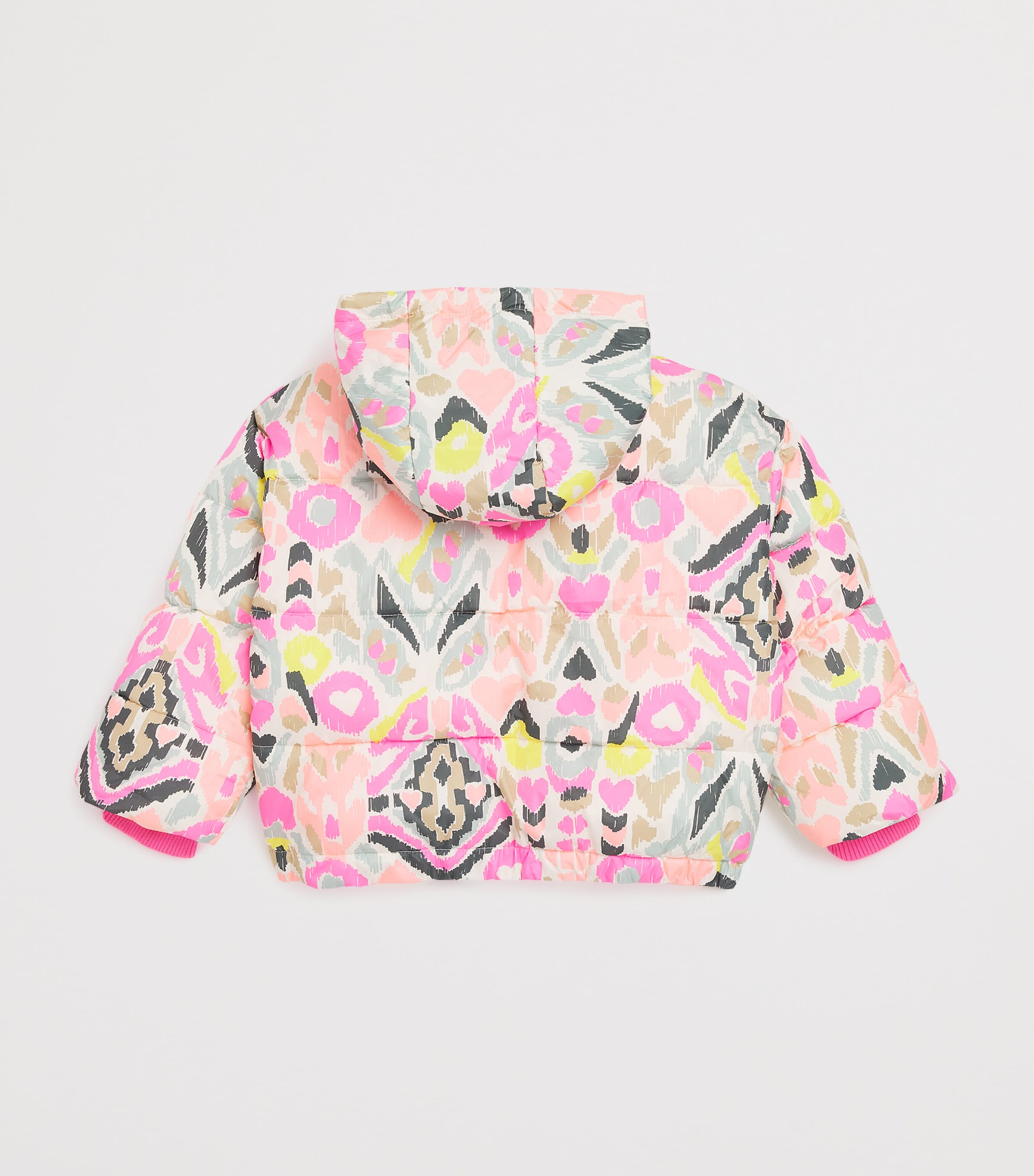 Printed Puffer Jacket (8-12 Years) MULTICOLOURED Image 2