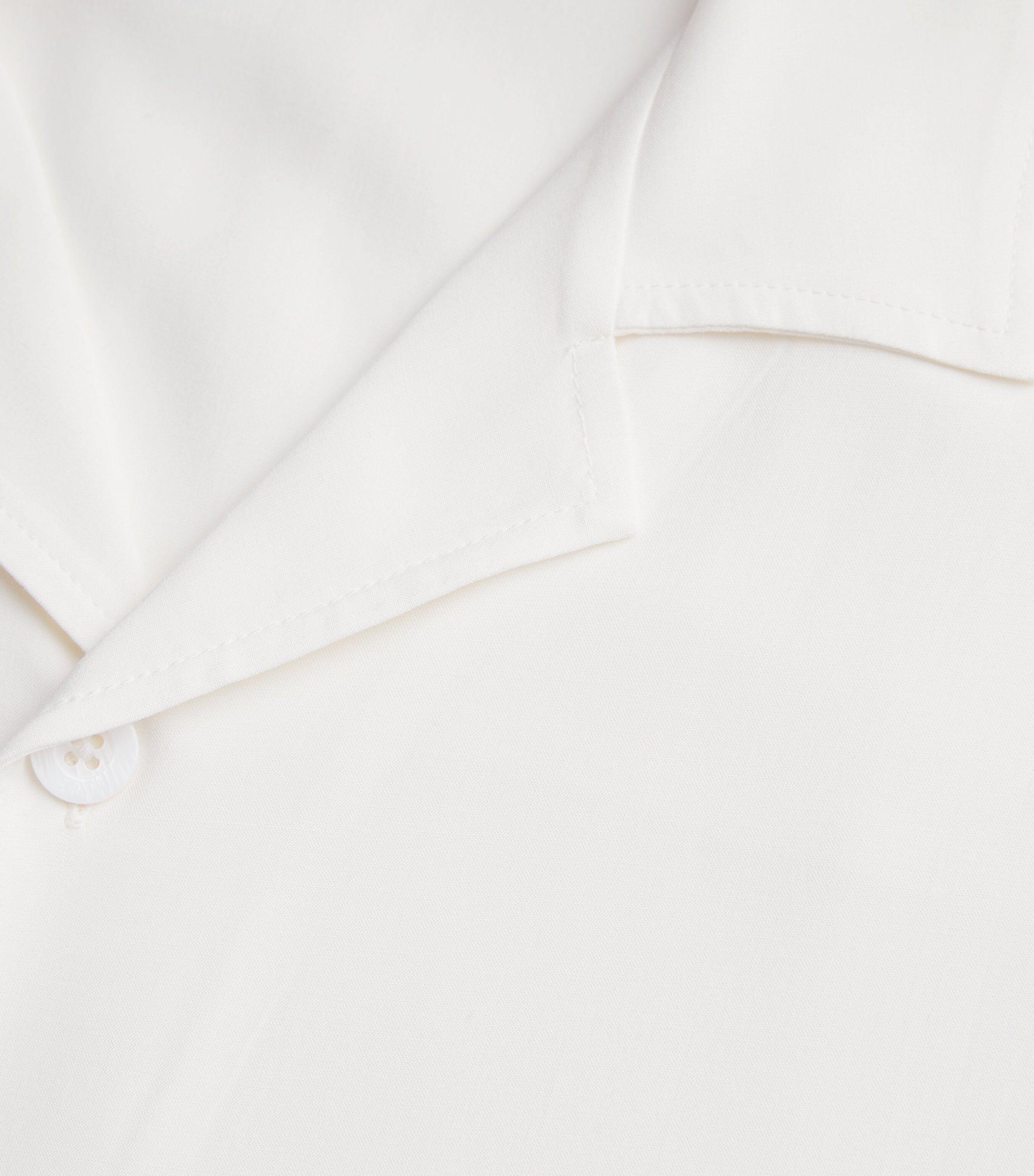 CHÉ Mens Cotton Polo Shirt Ivory Image 5