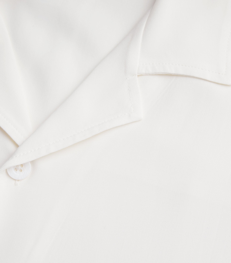 CHÉ Mens Cotton Polo Shirt Ivory Image 5