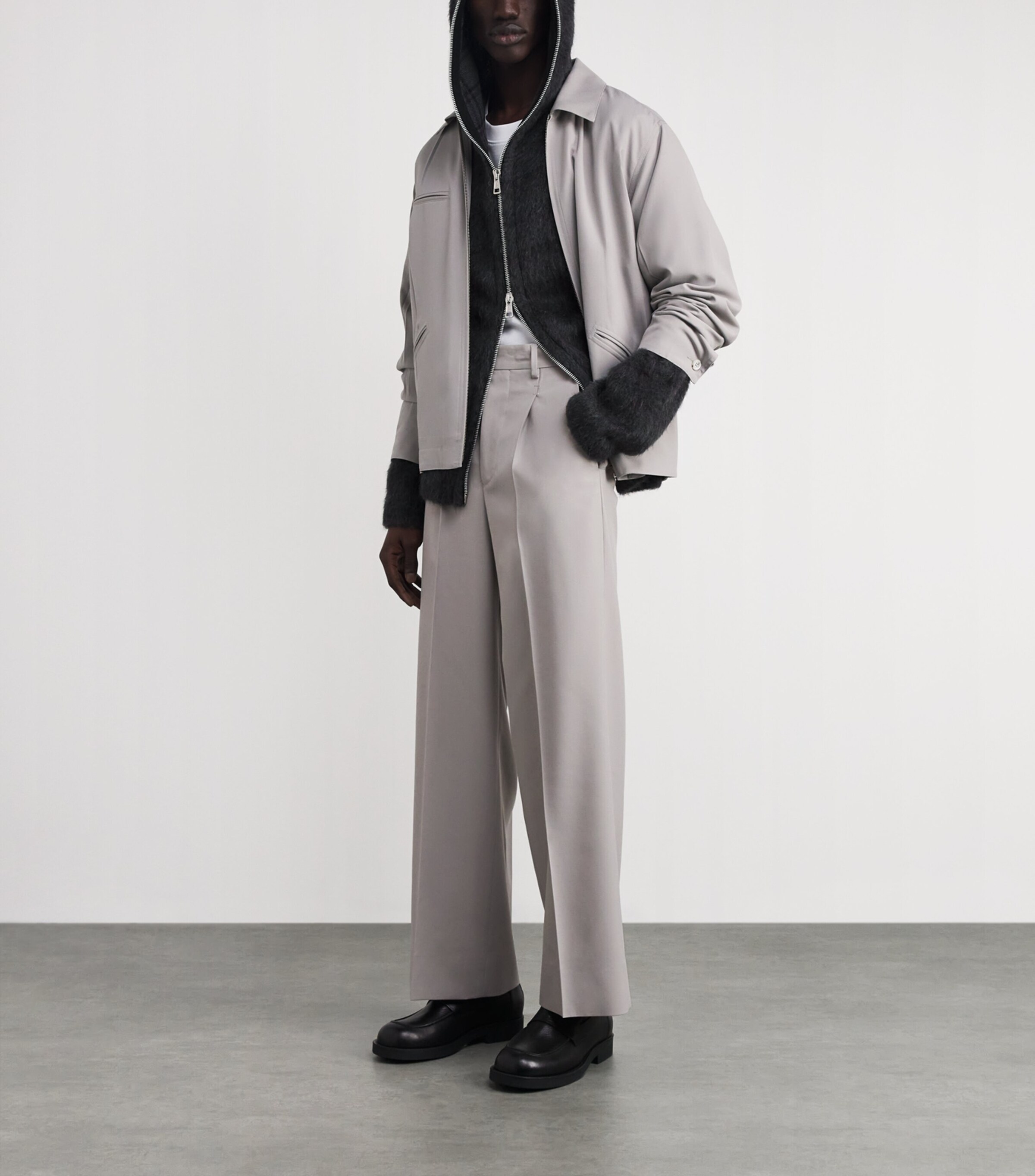 Pleated Tailored Trousers 858 Image 2