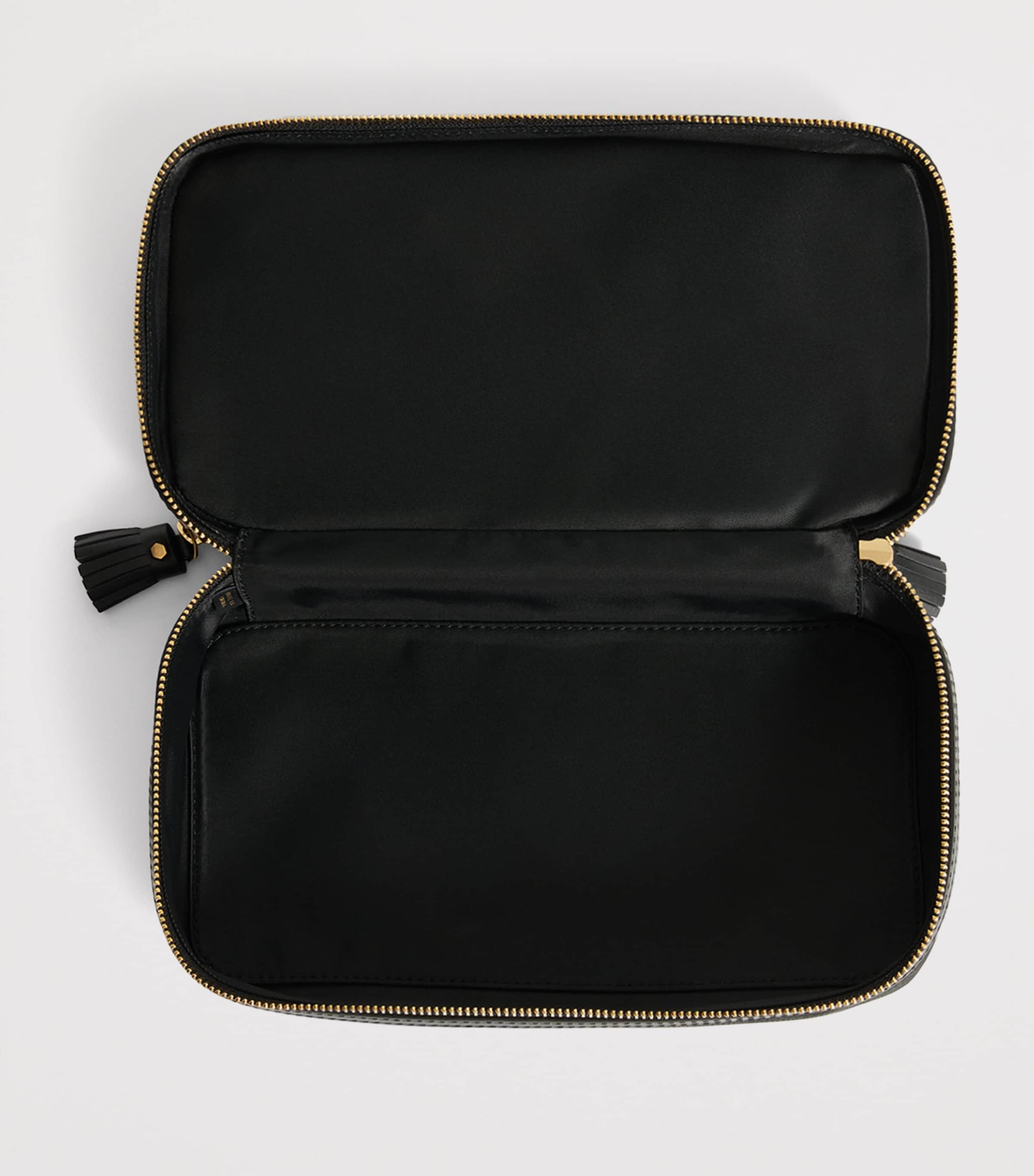 Jacquard Logo Make-Up Pouch BLACK Image 7