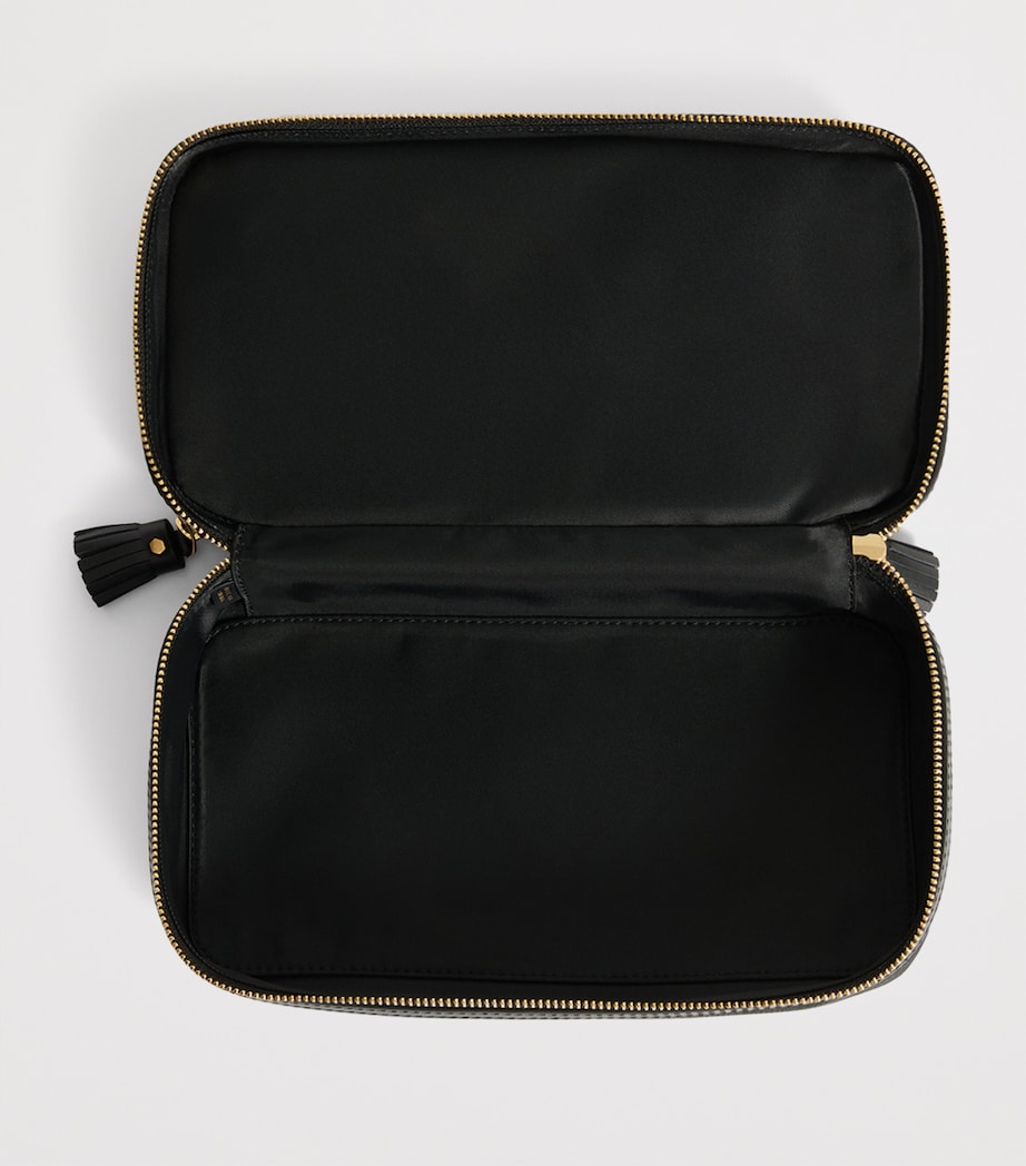 Jacquard Logo Make-Up Pouch BLACK Image 7