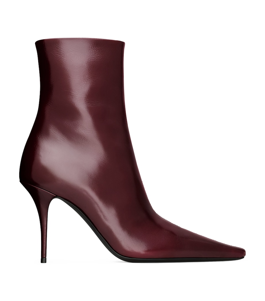 Leather Ashley Ankle Boots 90 6629 Image 1