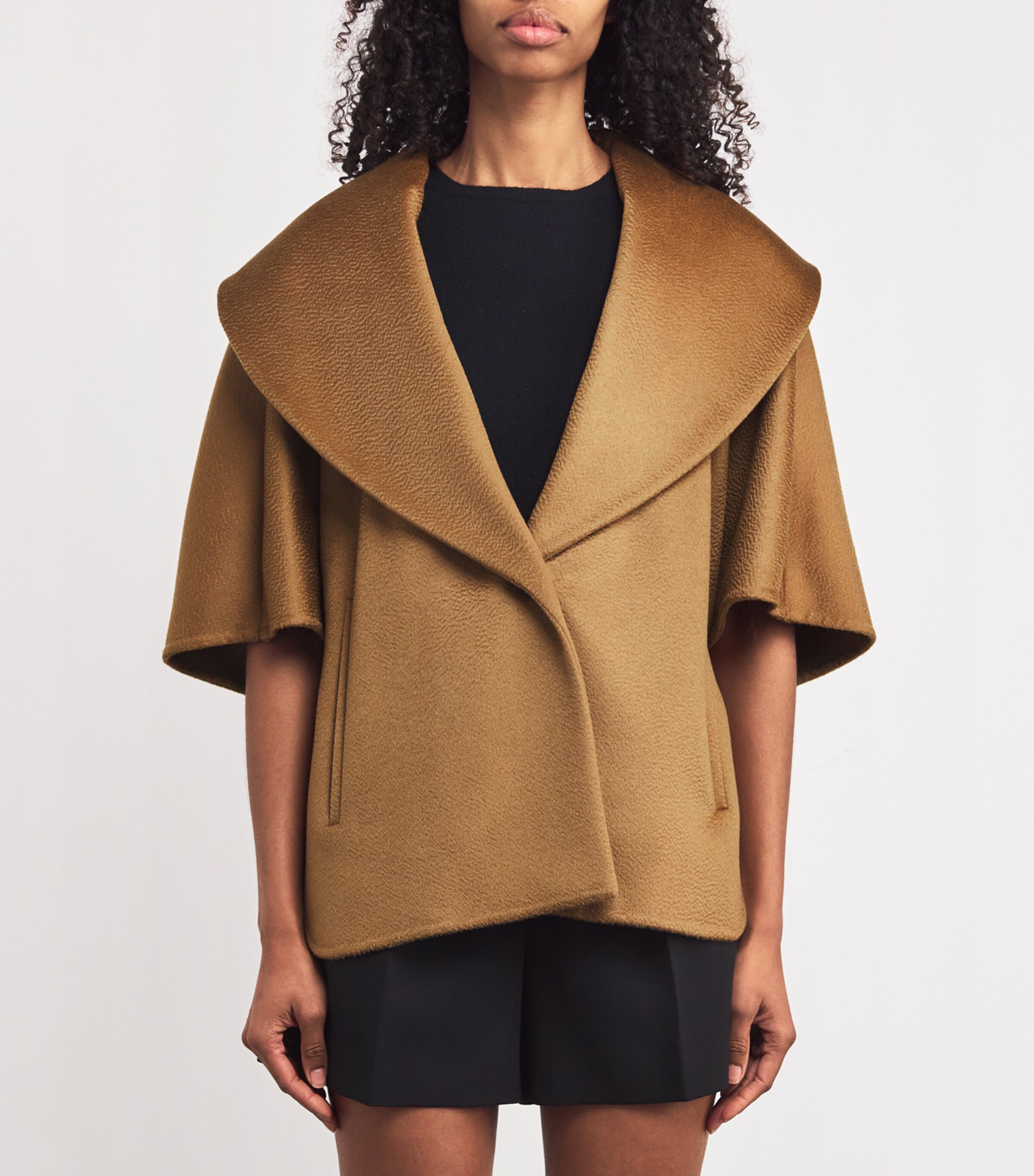【MAX MARA】 Cashmere Livigno Poncho Max Mara Cashmere Cape Poncho | Harrods UK