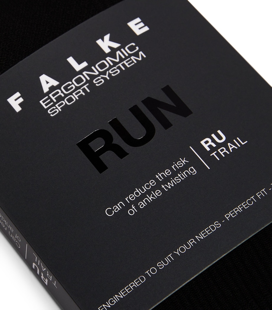 RU Trail Running Socks BLACK MIX-3010 Image 2