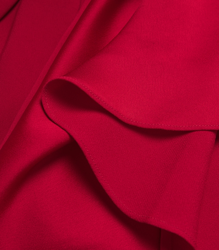 Crepe Cady Carrington Maxi Dress RUBY Image 5