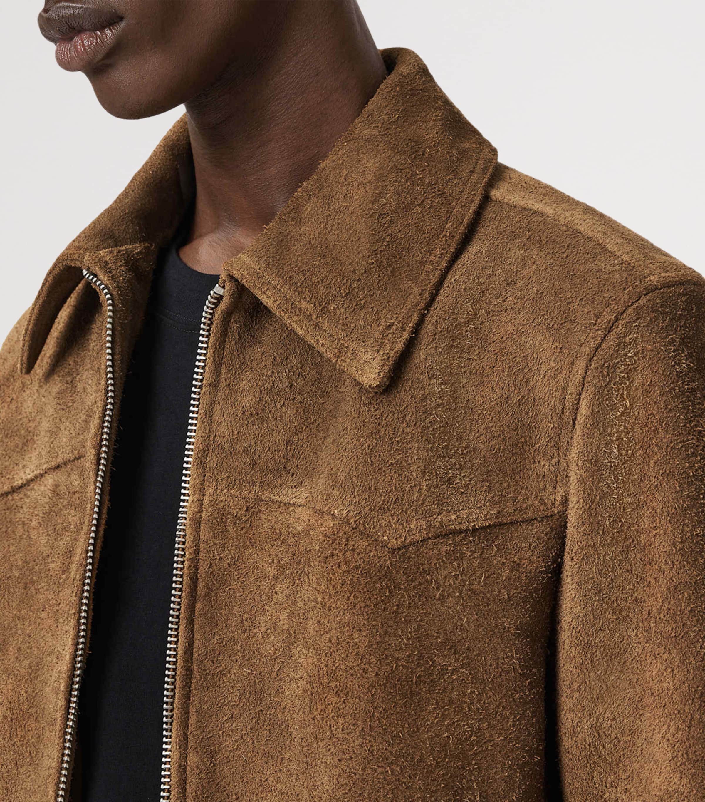 Suede Dellcot Jacket TOBACCO BROWN Image 7