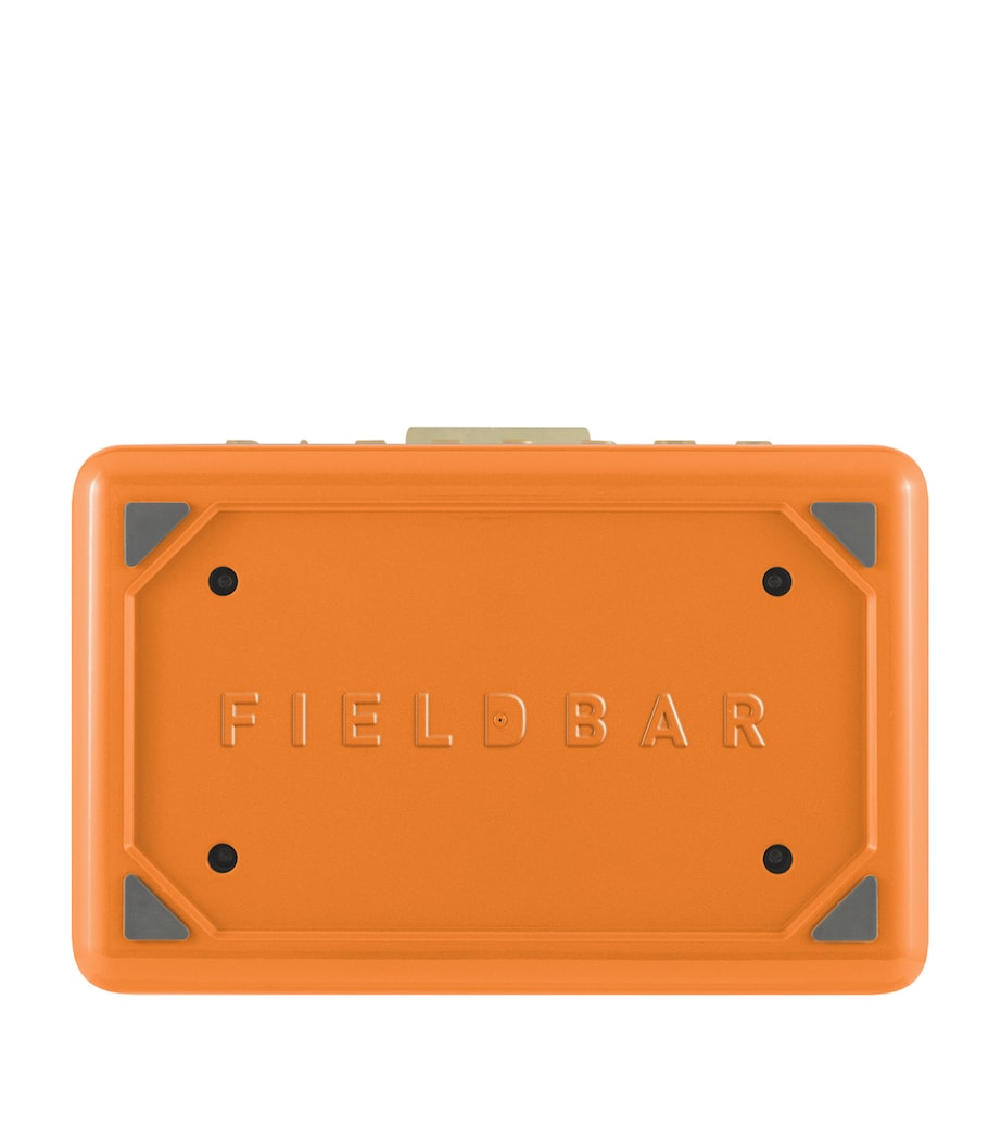 Mini Bar Cooler Box with Leather Sling (4L) ORANGE Image 6