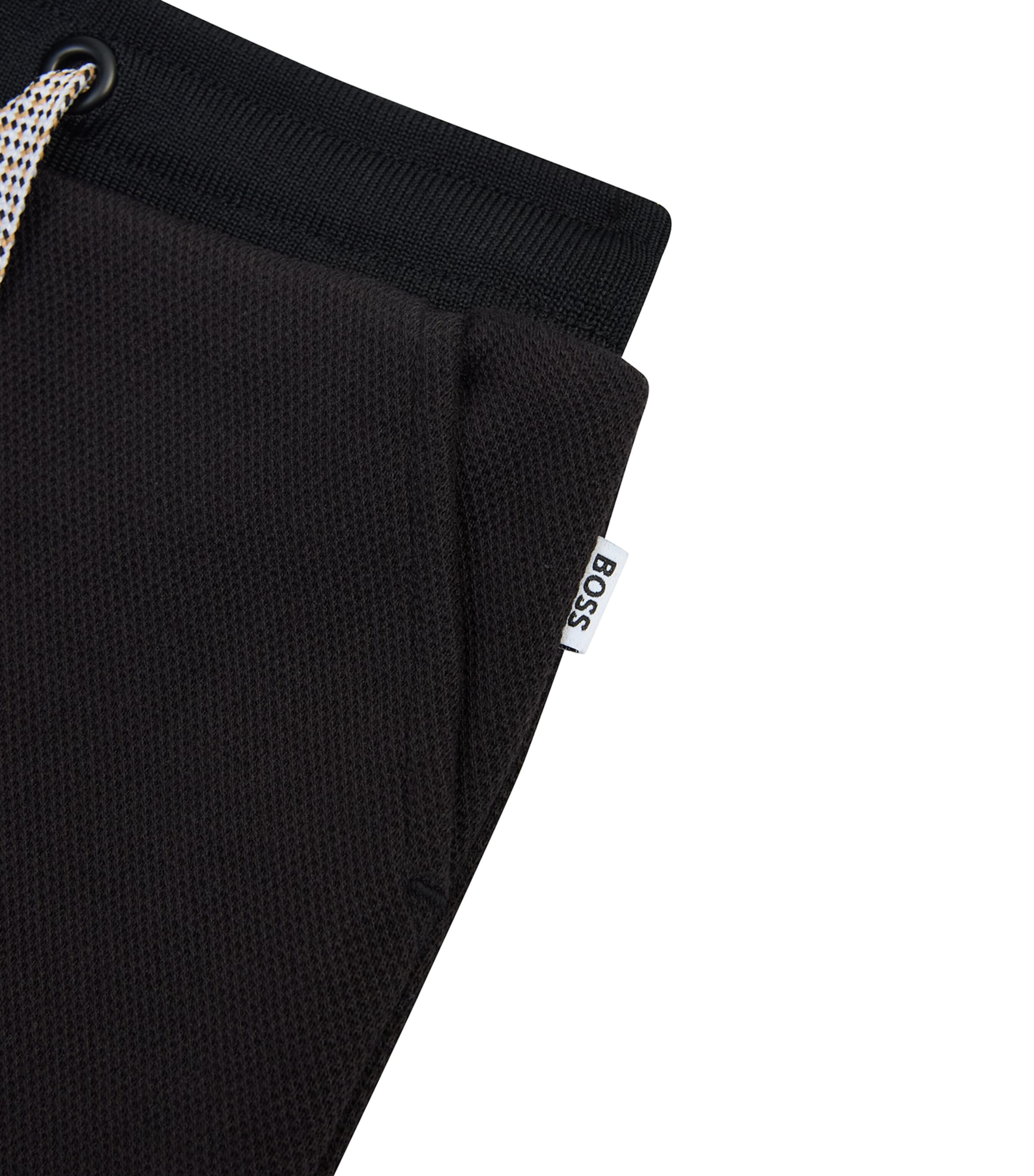 Stripe-Cuff Sweatpants (3 Months-3 Years) BLACK Image 2