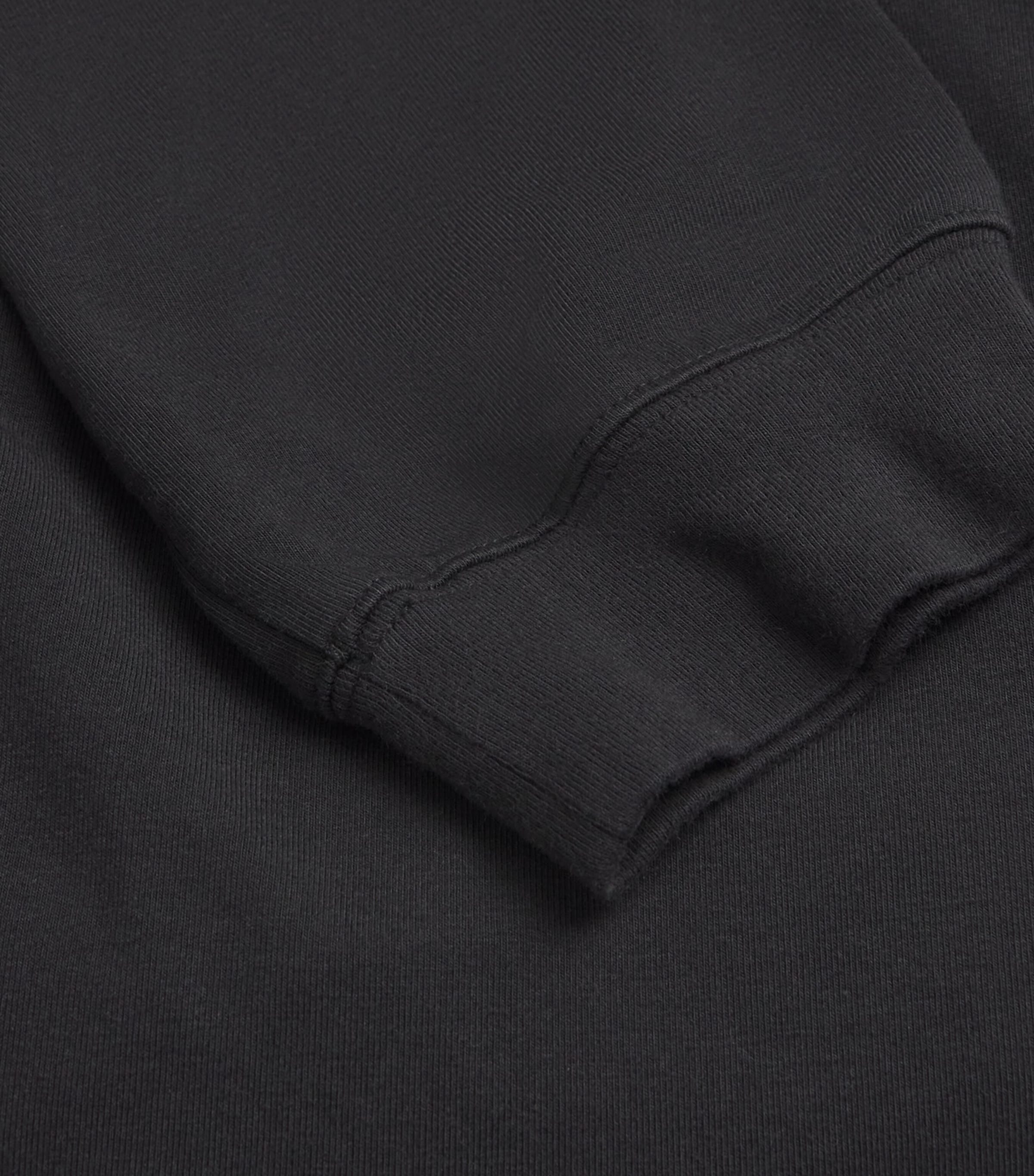 Jersey Lounge Zip-Up Hoodie OBSIDIAN Image 5