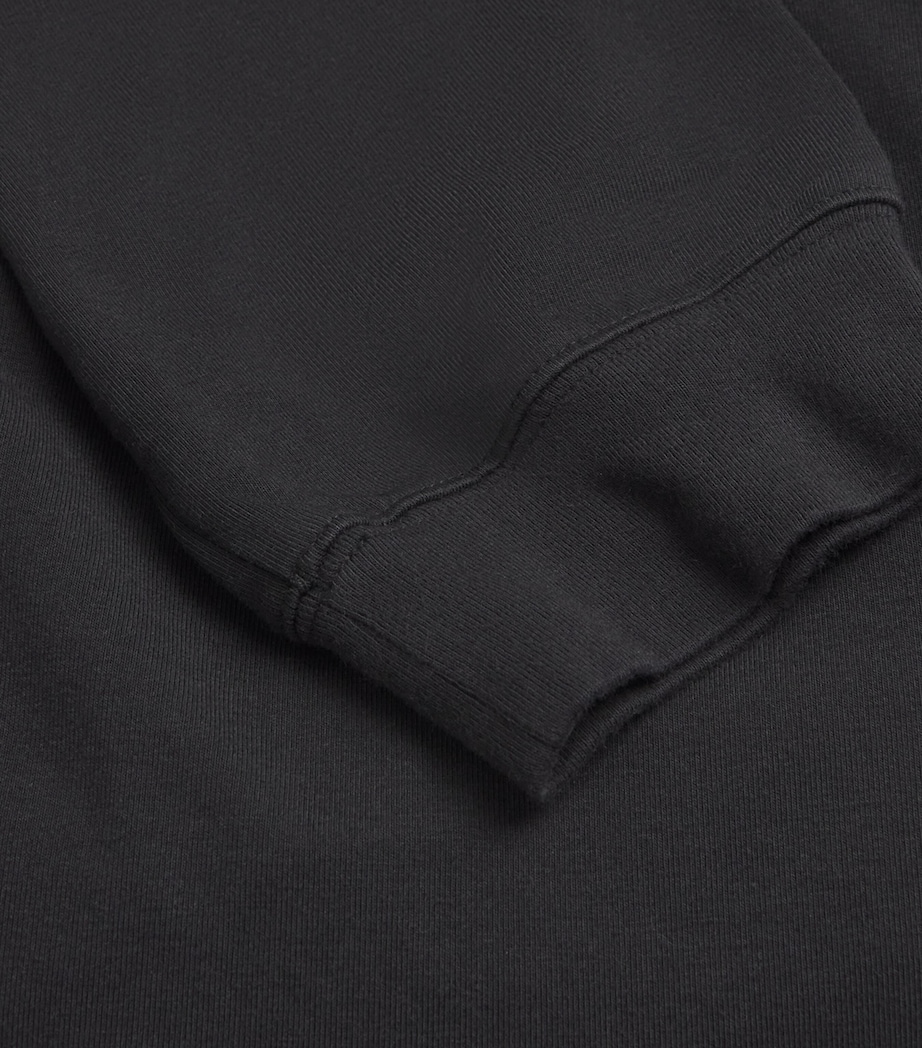 Jersey Lounge Zip-Up Hoodie OBSIDIAN Image 5